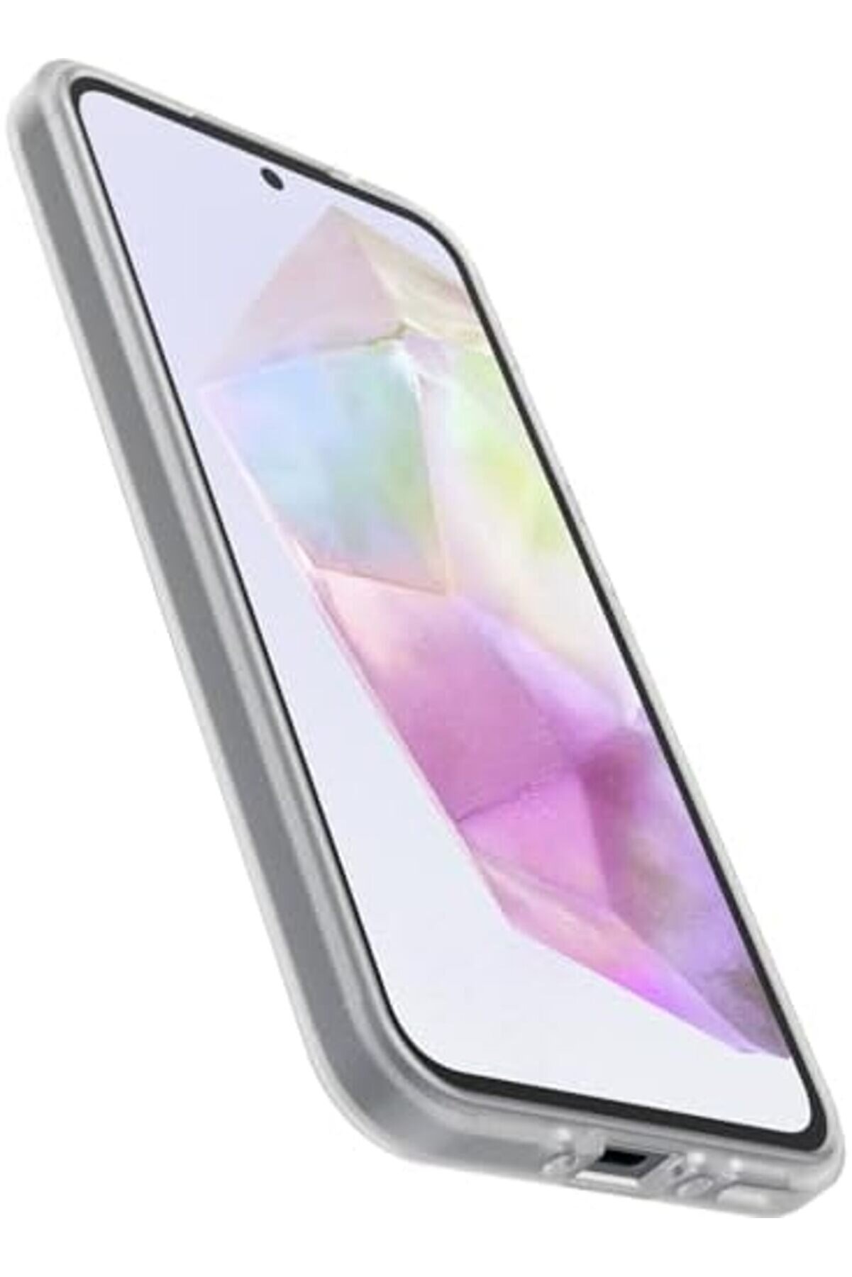 Svngsphereshop Sleek Galaxy A35 5G İ&ccedil;i̇n Kılıf, Darbeye Dayanıklı, D&uuml;şmeye Dayanıklı, Ultra İnce, Ko