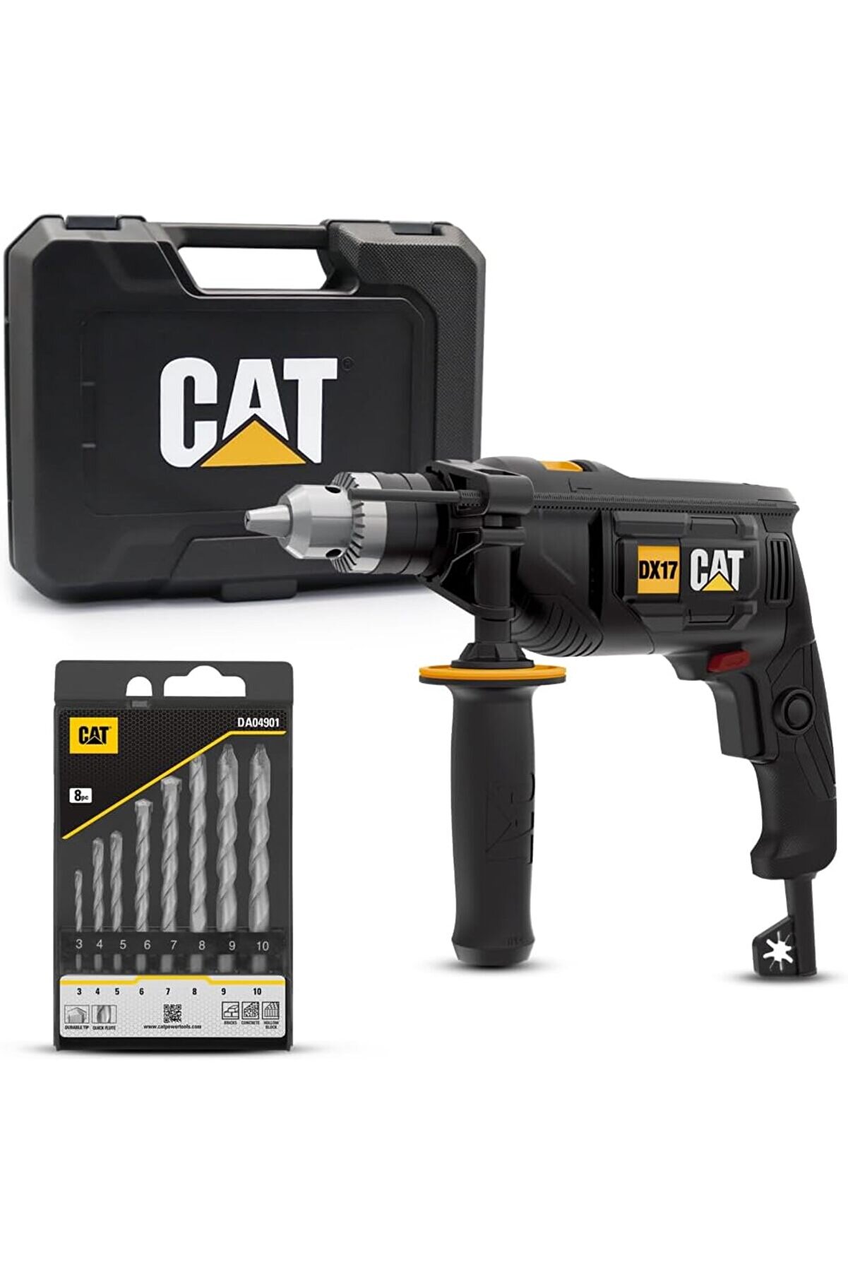 STOREMAX DX17.1 750Watt 13mm Profesyonel Darbeli Matkap + 8 Parça Aksesuar 1014773