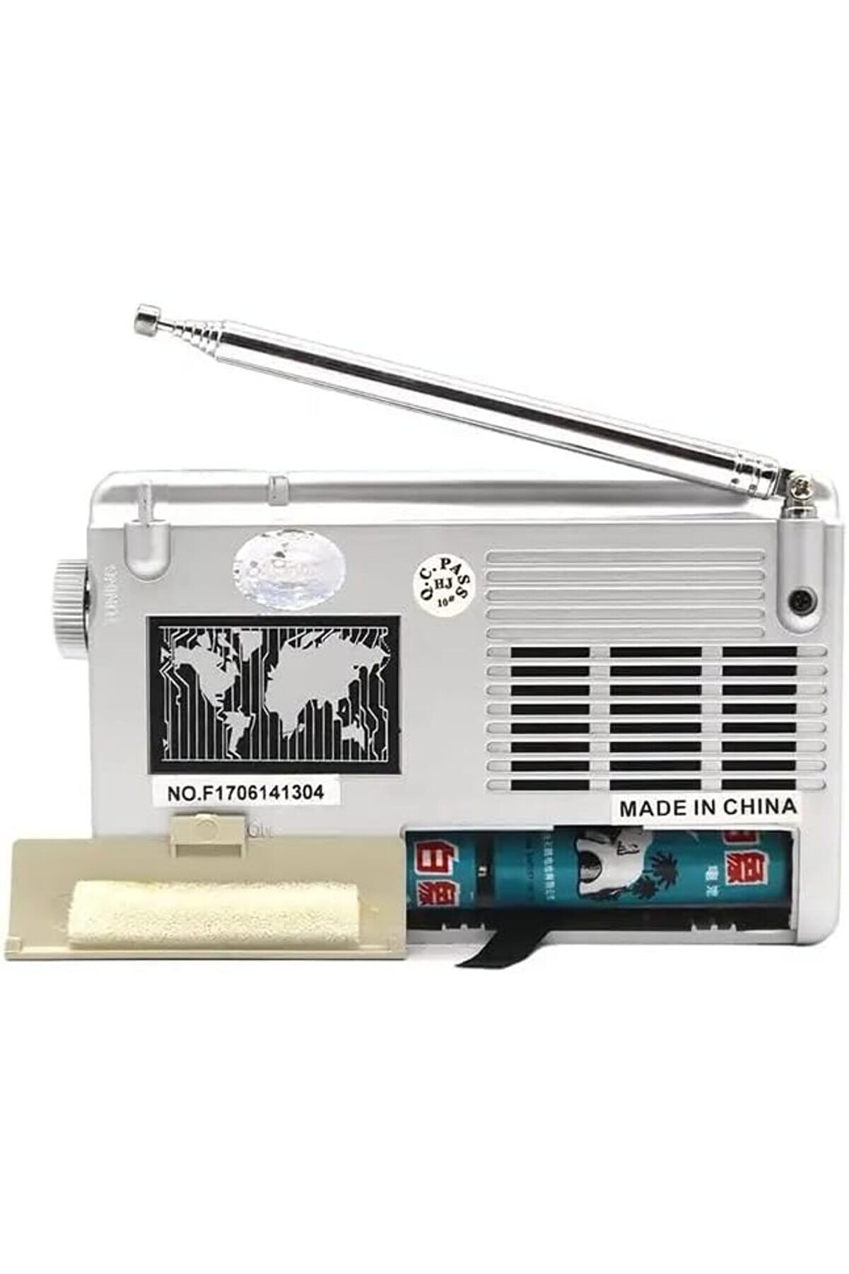 Kk-979 Fm Radyo Alarmlı Aramalı 10 Pi̇lli̇ Radyo 1014773