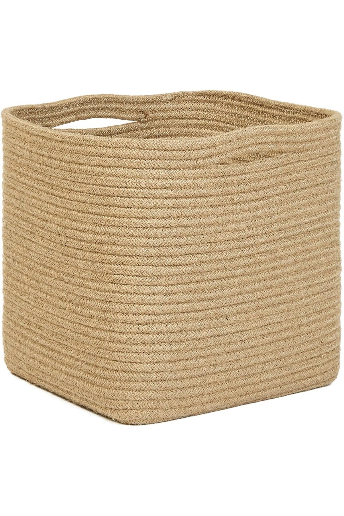 STOREMAX shpsell Textile Jüt Sepet 30 x 30 x 30 cm 1175735