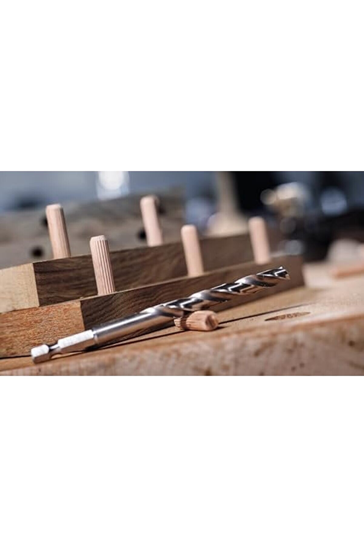 Professi̇onal Accessori̇es Matkap Ve Kırıcı Deli̇ci̇ Uçları, Ahşap Matkap, Gri̇, 5 Adet 1175713