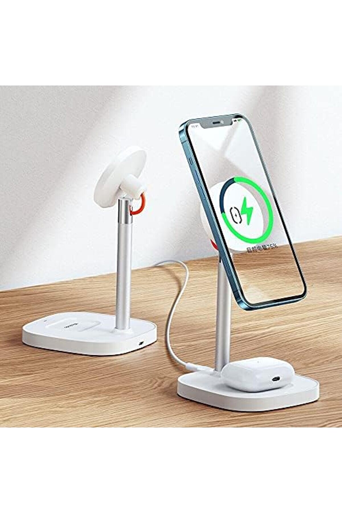 Ch-7340 2İn1 Kablosuz Şarj Masaüstü 12 Ve 13 Uyumlu 15W 1014773