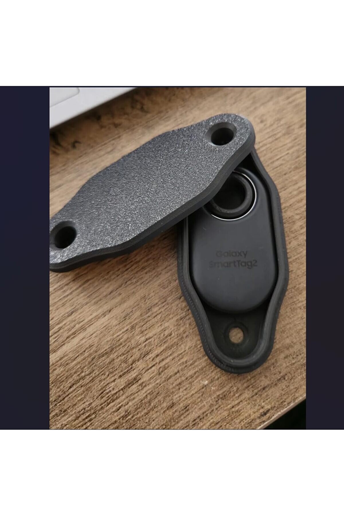 STOREMAX İçin Bisiklet Suluk Arkasına Takılan Tutucu Smart Tag 2 Kılıf - Siyah 1014773