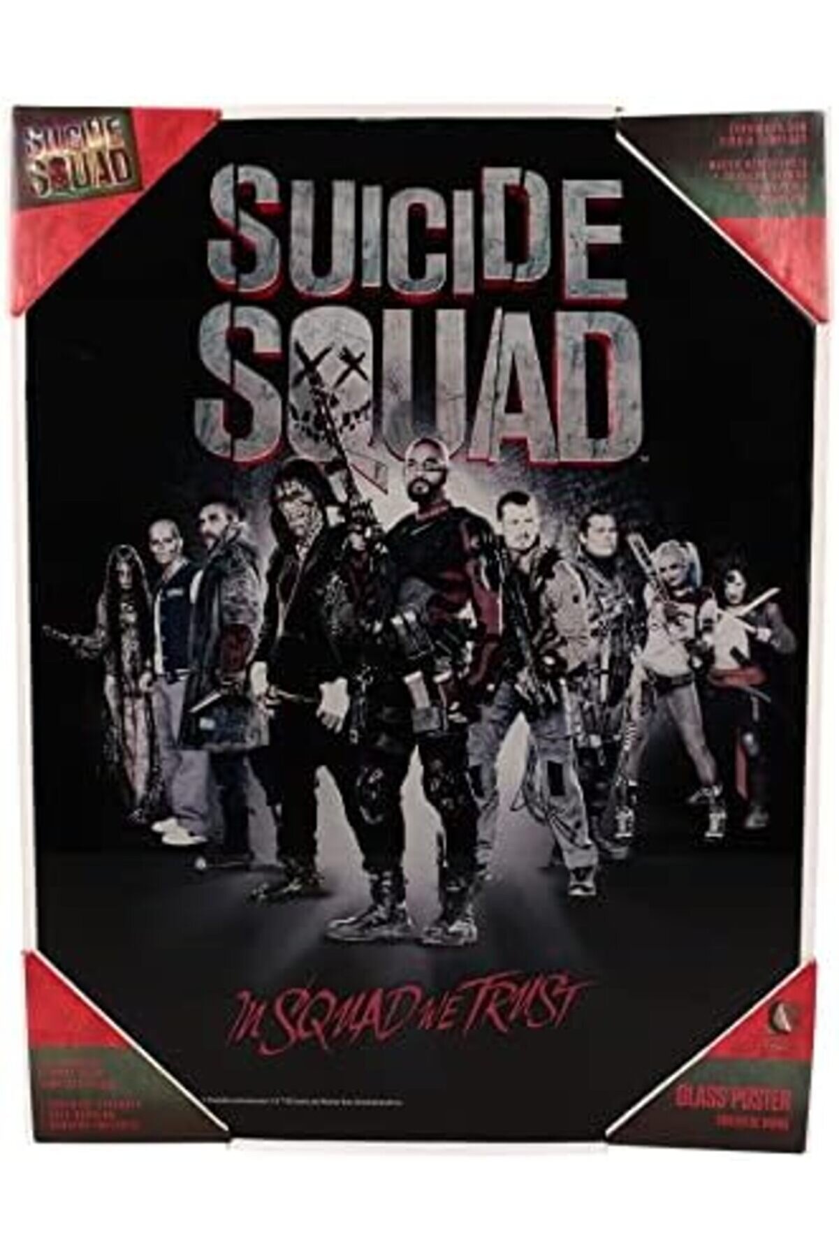Toys Sui̇ci̇de Squad In Squad We Glass Posteri̇ 1014773
