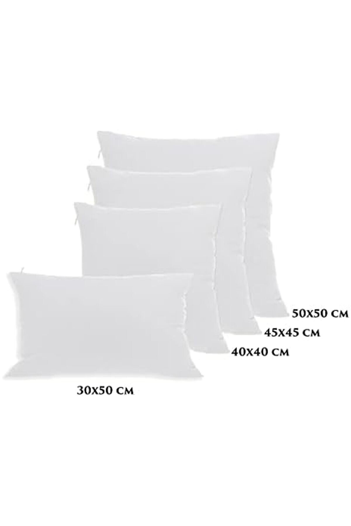 Ölçü Seçenekli̇ 2 Li̇ Kırlent Kılıfı Dekorati̇f Düz Sade Kadi̇fe Dokulu Punch Yapılabi̇li̇r 40X40 Cm