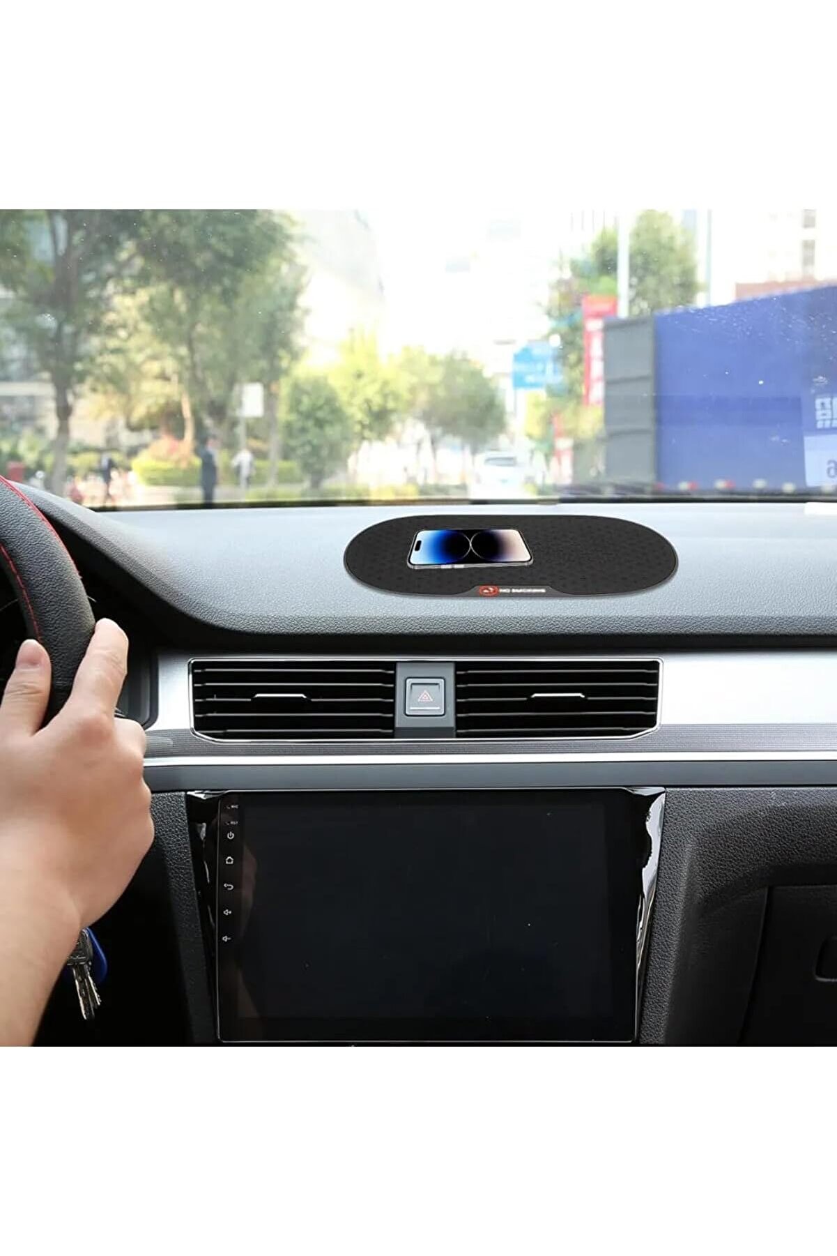 STOREMAX Araç Içi Torpido Kaydırmaz Telefon Tutucu Teleskopik Araba Silikon Telefon Tutucu Mat 1014773