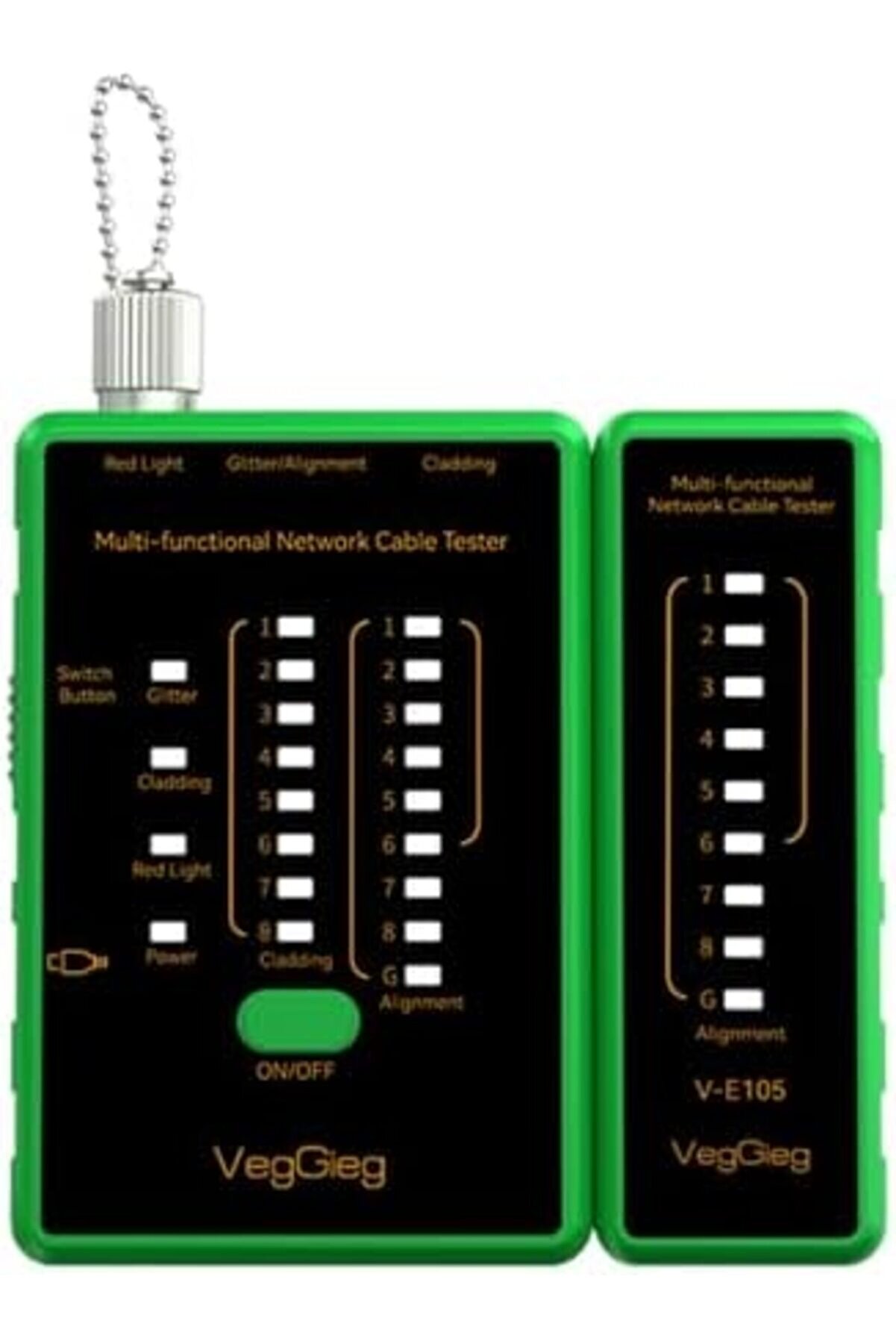 Eli̇zzashop Multi̇ Fonksi̇yonel Fi̇ber Opti̇k Rj45 Network Ethernet Ağ Kablo Test Ci̇hazı Eli̇zzashop 11742