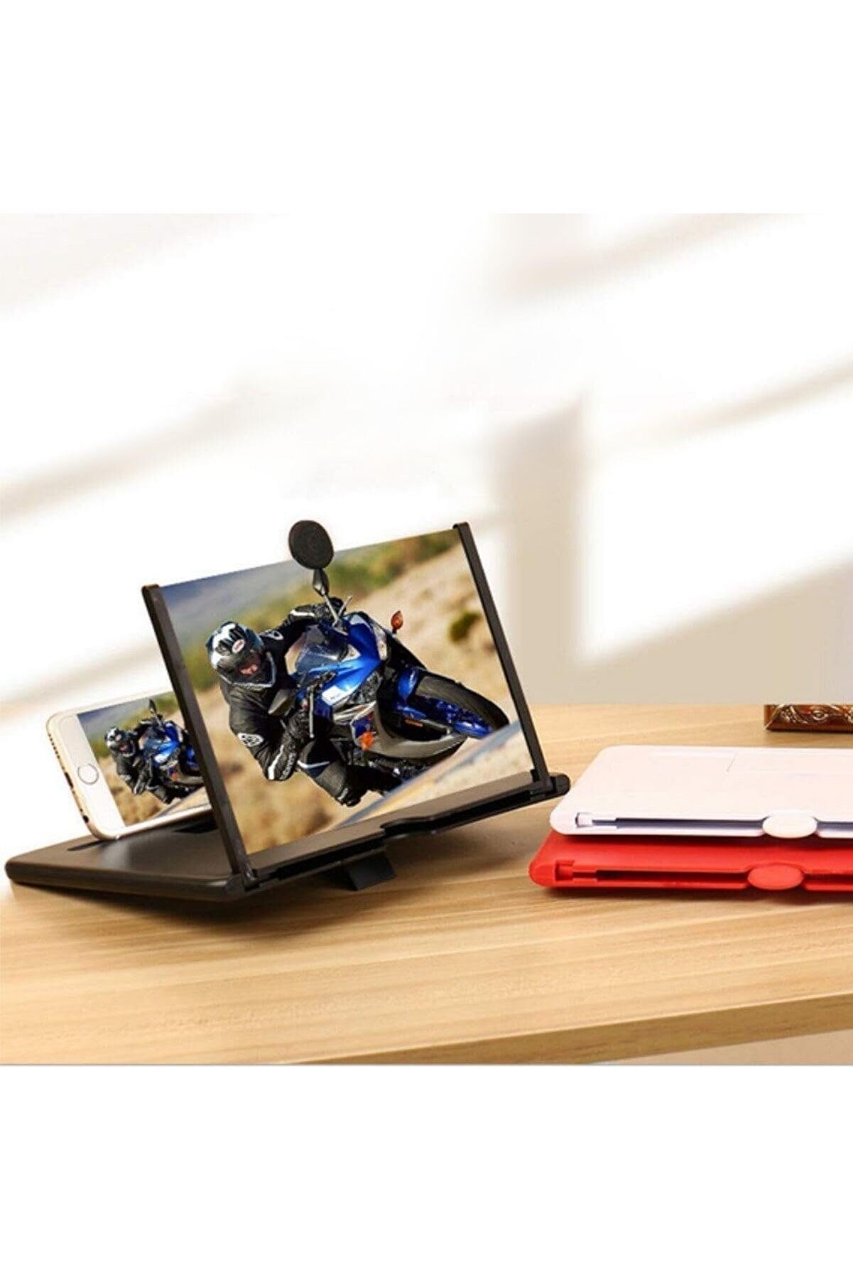 STOREMAX Telefon ve Tablet Ekran Aparat Kırmızı 1014773