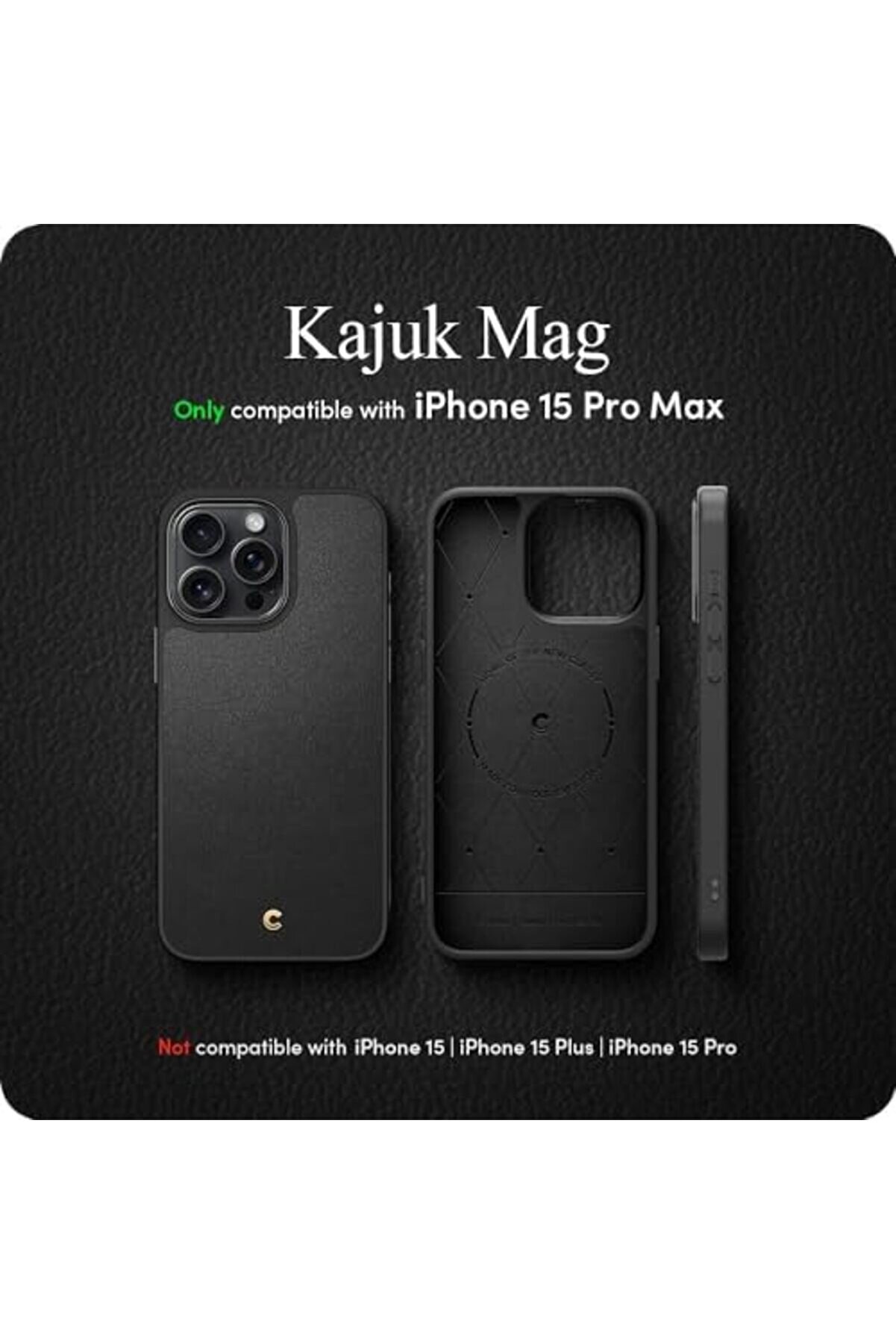 Ci̇el By 15 Pro Max Kılıf Kajuk Mag Özelli̇kli̇ - Acs06