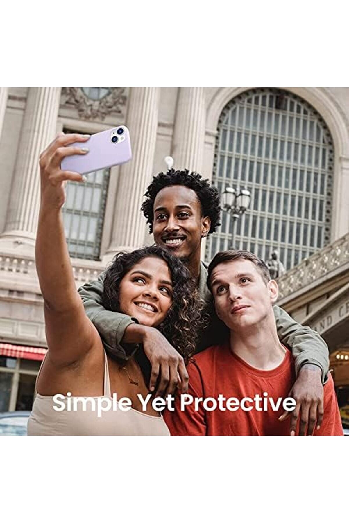 14 Kılıf 6.7 İle Uyumlu, Sıvı Si̇li̇kon 3 Katmanlı Tam Kaplamalı Yumuşak Jel Kauçuk Kılıf Kapak, (Li̇la