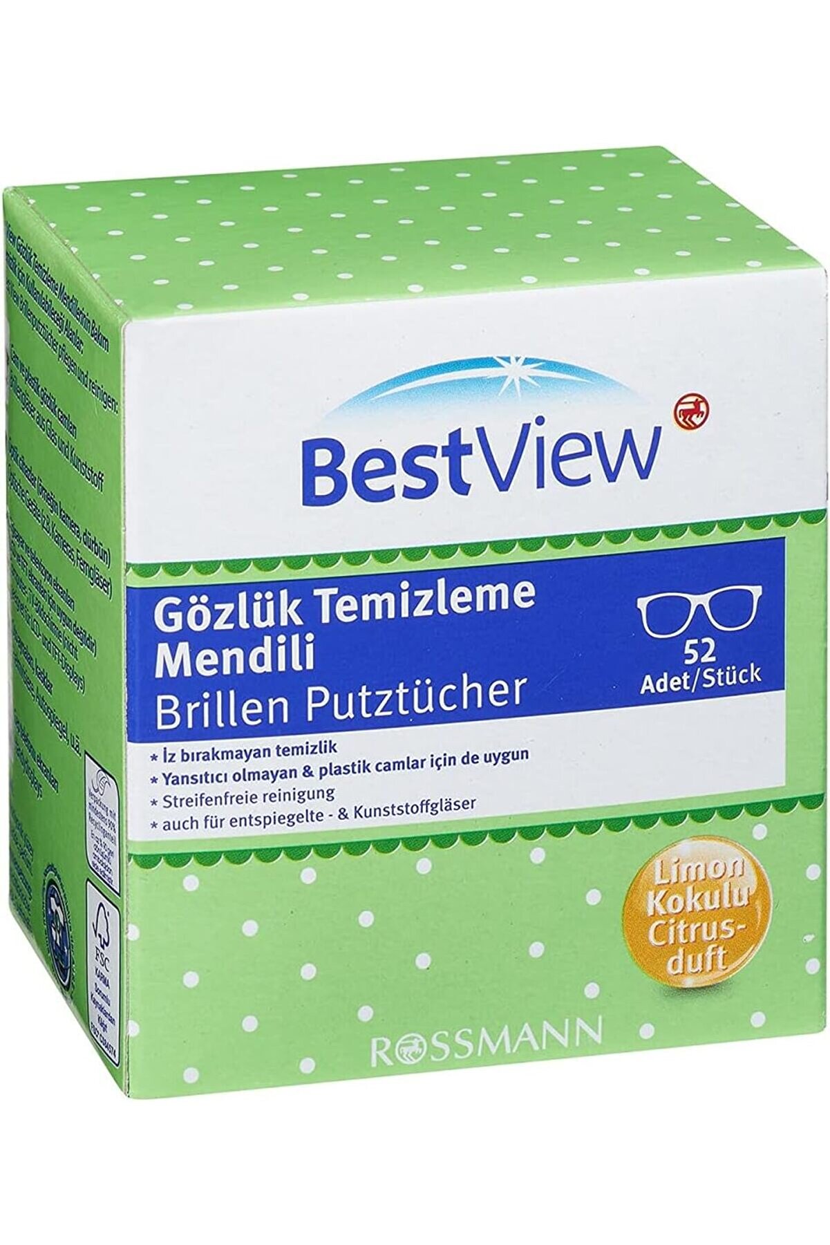 STOREMAX View Gözlük Temizleme Mendili 52 adet 1014773