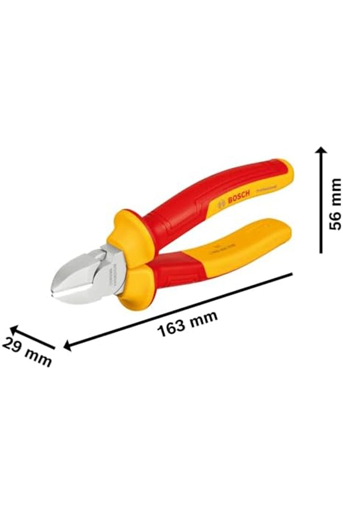 Professi̇onal Vde Yan Keski̇ 160Mm (1X Yan Keski̇ 160Mm) 1014773