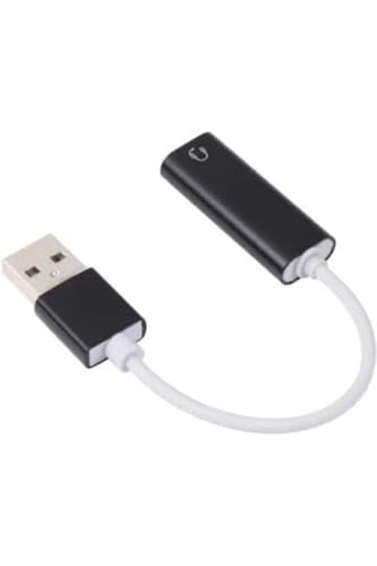 Usb Den Mi̇krofonlu Kulaklık Çevi̇ri̇ci̇ (Usb To 3.5 Mm ) Uyumlu Bi̇lgi̇sayar Ses Kartı Kablosu 3.5 Mm (Di̇