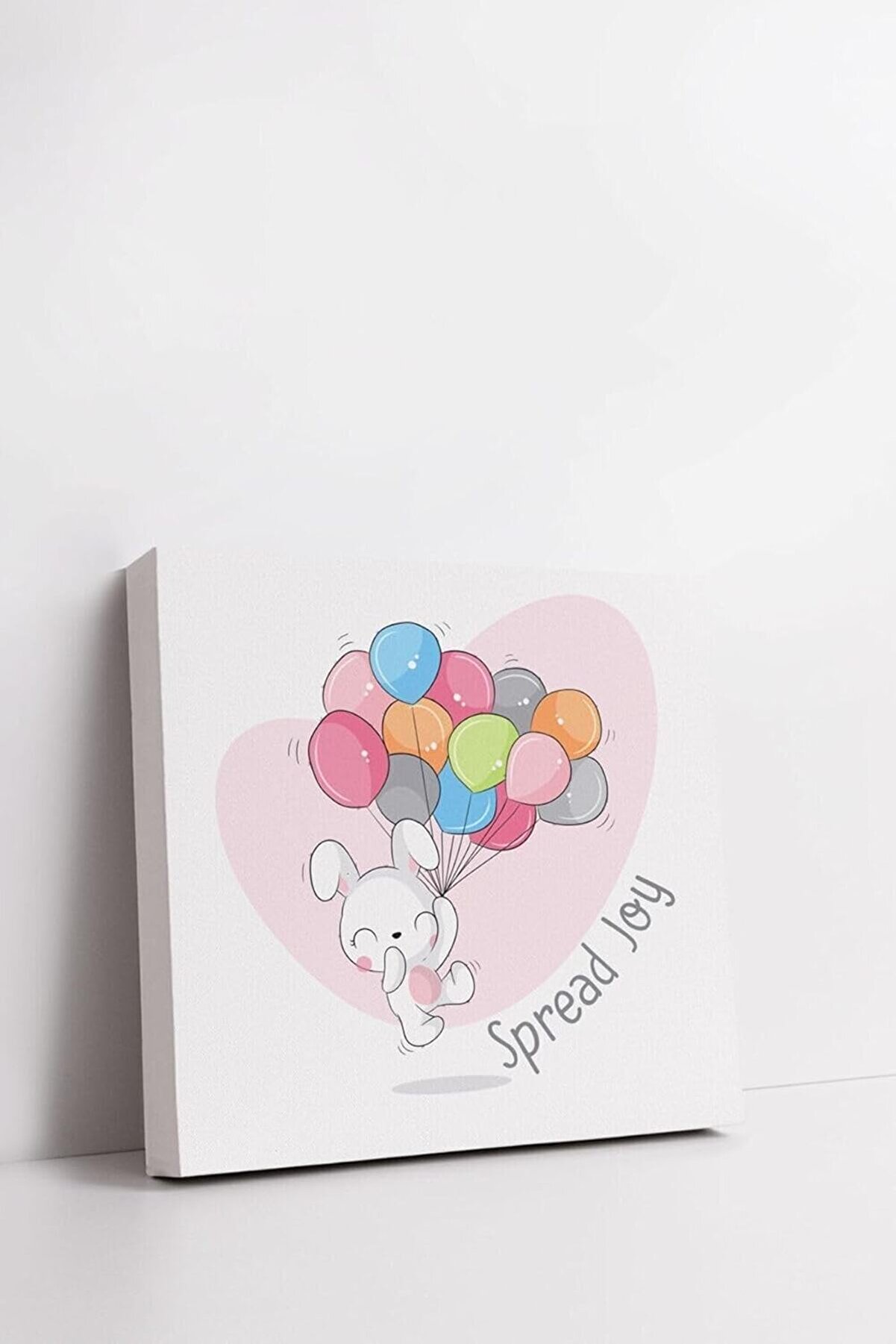 STOREMAX Spread Joy | Çizgi Karakter Tasarımlı Bebek Odasına Özel Kanvas 25 X 25 Cm Ölçüsündedir. 1175713