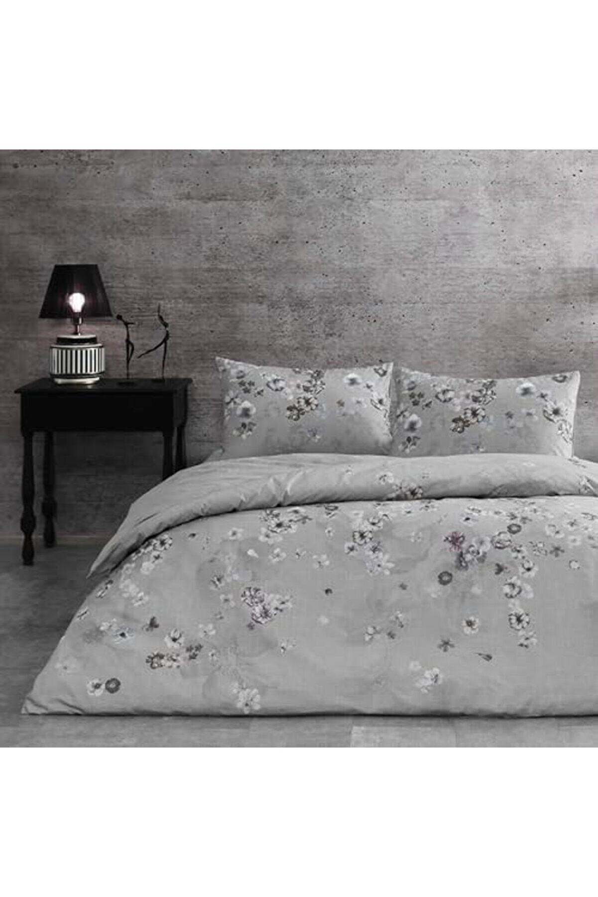 Ranforce Çi̇ft Ki̇şi̇li̇k Nevresi̇m Takımı Gri̇ 1014773