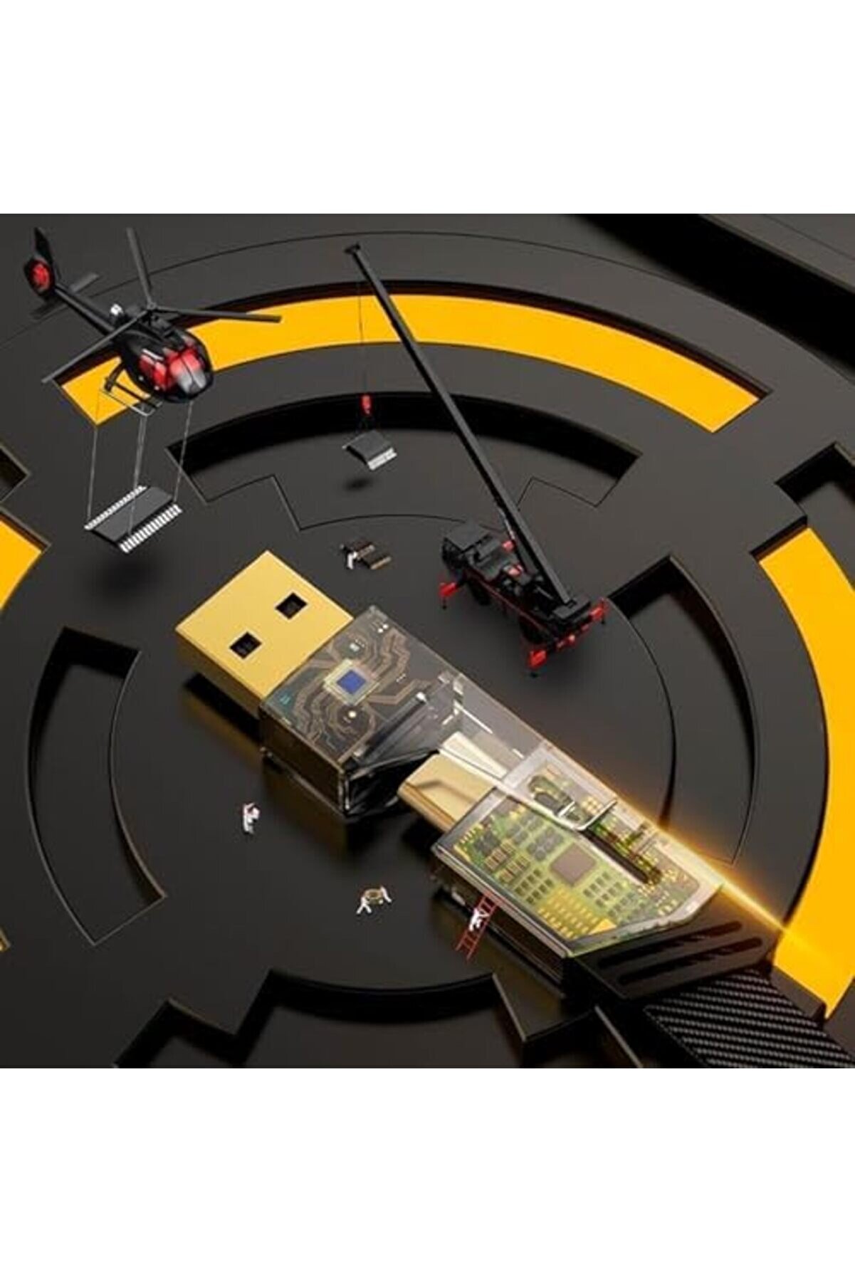 1 Arada 65W Pd Hızlı Şarj Kablosu - Type C/Usb/Li̇ghtni̇ng Destekli̇ 100 Cm Dayanıklı Örgü Yapı - Akıll