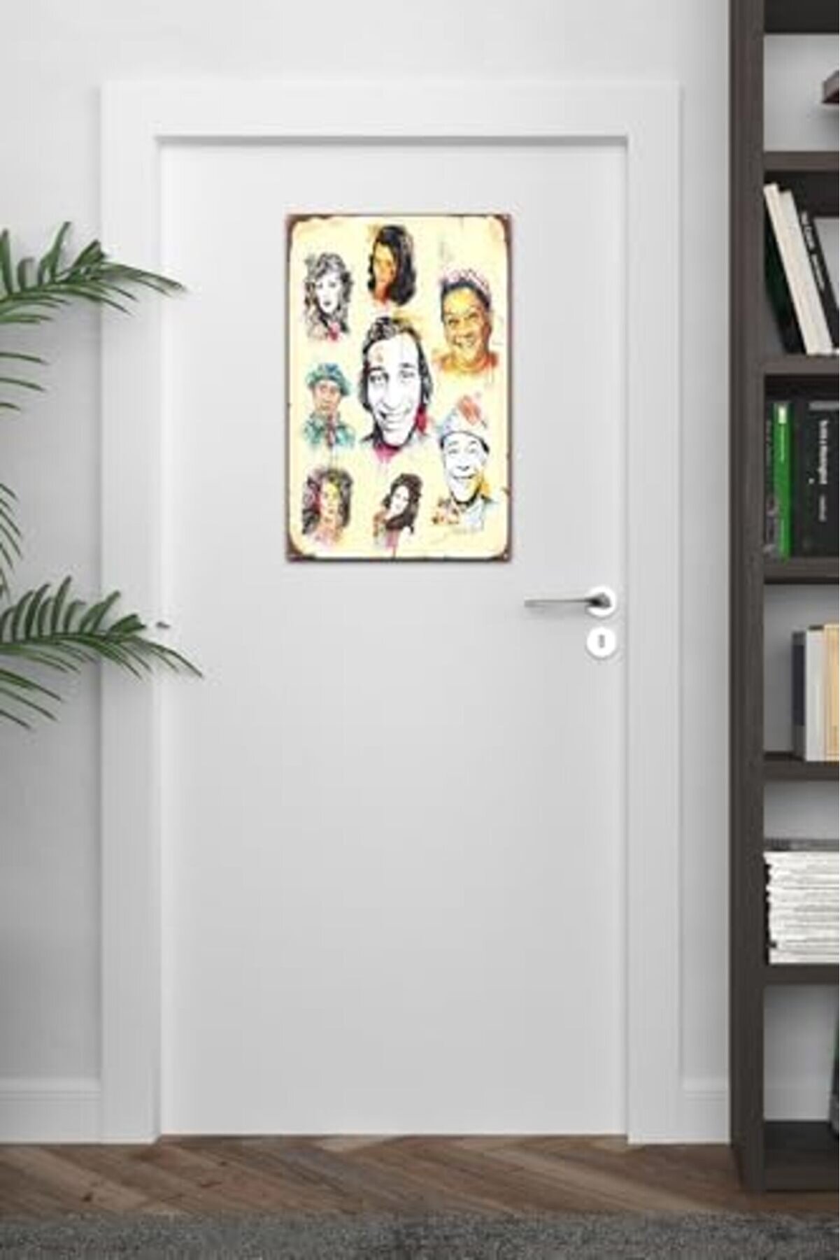Türk Si̇neması Efsaneleri̇ Retro Drtr0077 Ahşap Mdf Tablo 1014773