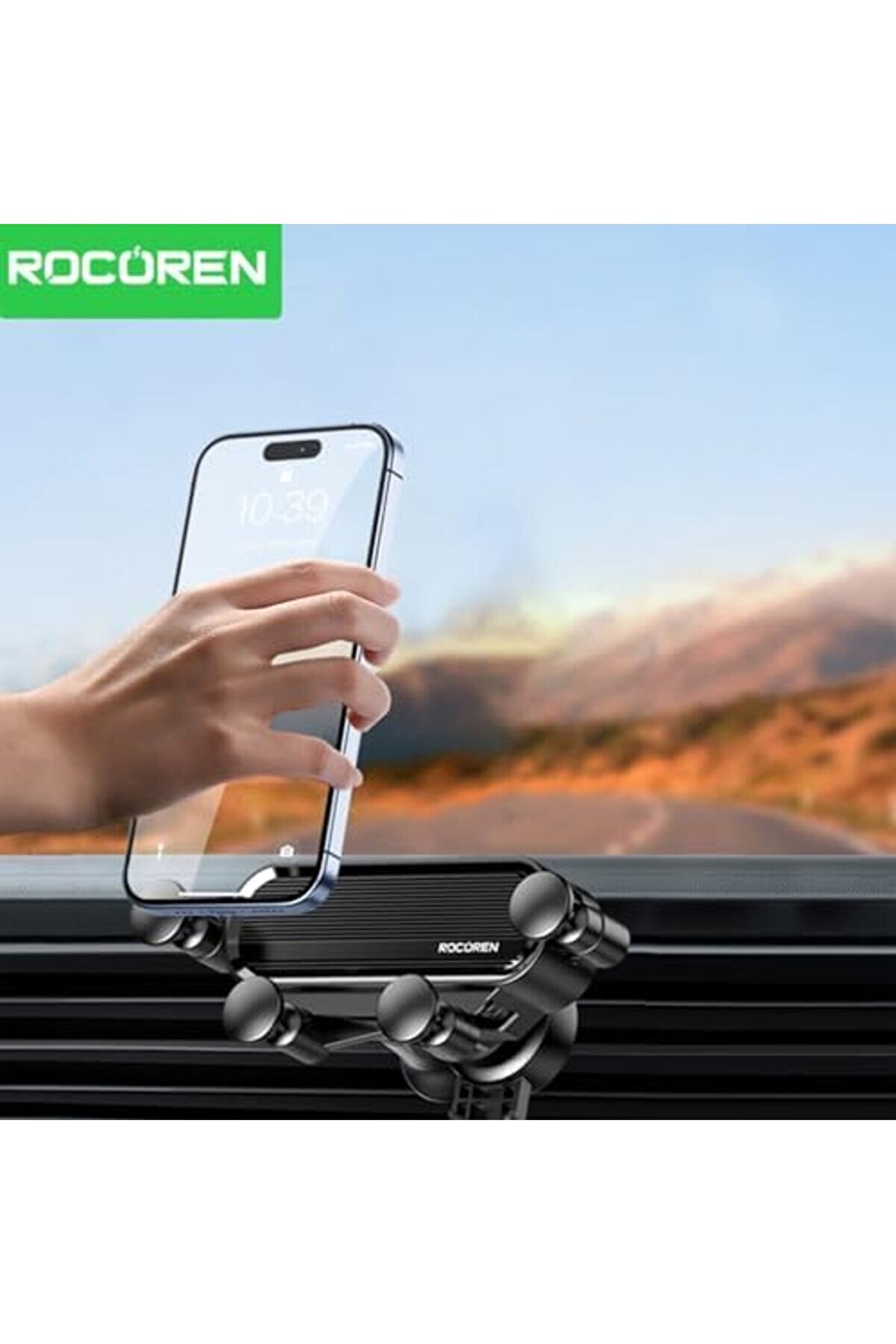 Havalandırma Kli̇psli̇ Araç İçi̇ Telefon Tutucu 1014773