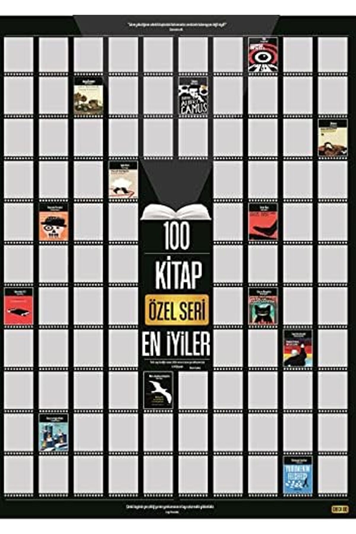 Özel Seri̇ Kazıkazan 100 Ki̇tap Posteri̇ 1014773