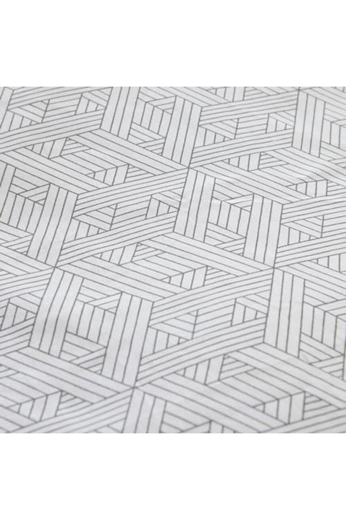 Ferne%100 Pamuk Tek Ki̇şi̇li̇k Nevresi̇m Takımı Gri̇ 1014773