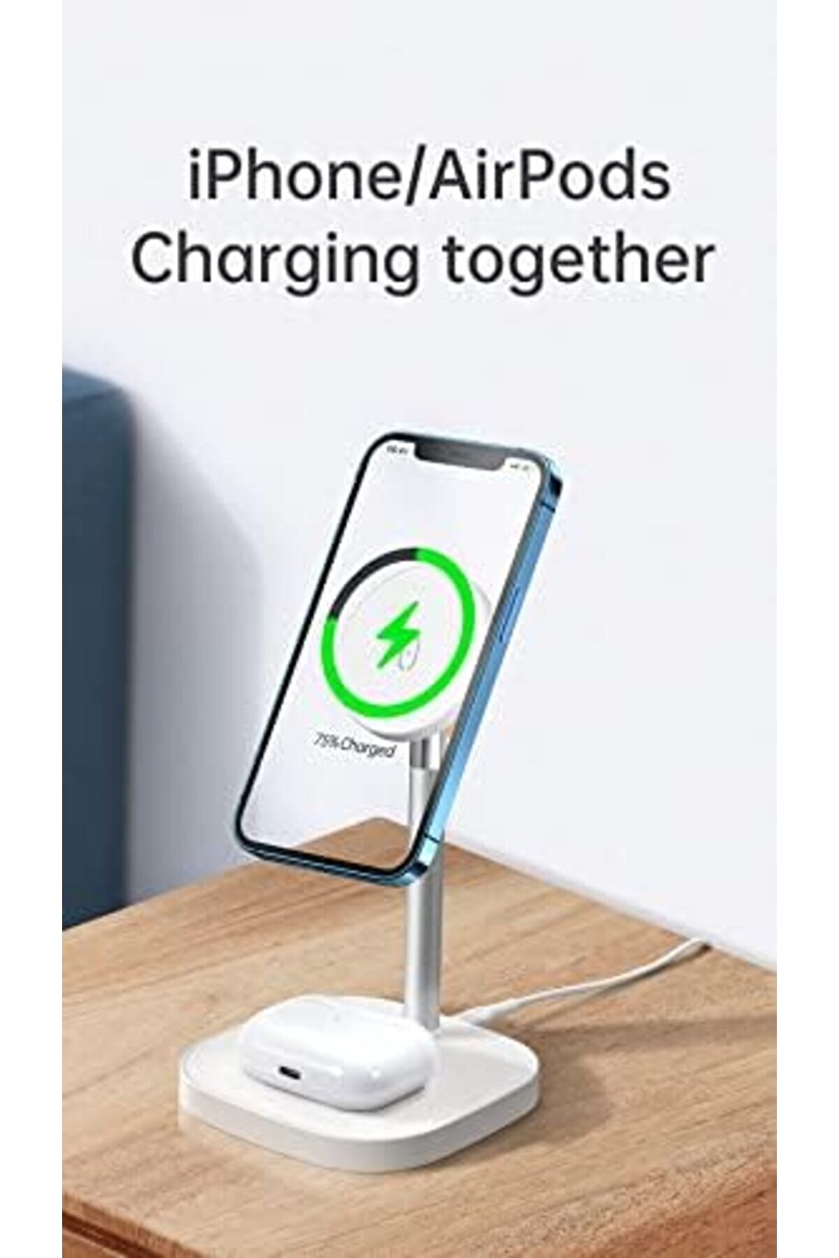 Ch-7340 2İn1 Kablosuz Şarj Masaüstü 12 Ve 13 Uyumlu 15W 1014773