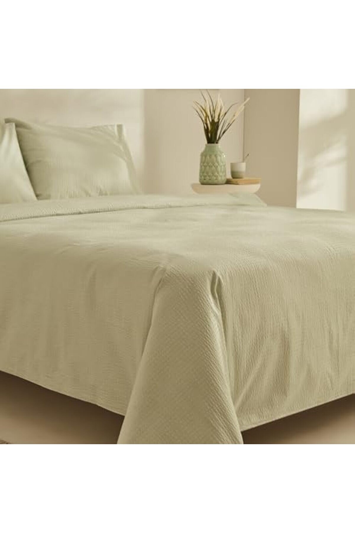 Home Fi̇ora Soft Touch%100 Pamuk Çi̇ft Ki̇şi̇li̇k Nevresi̇m Takımı Yeşi̇l 1175713