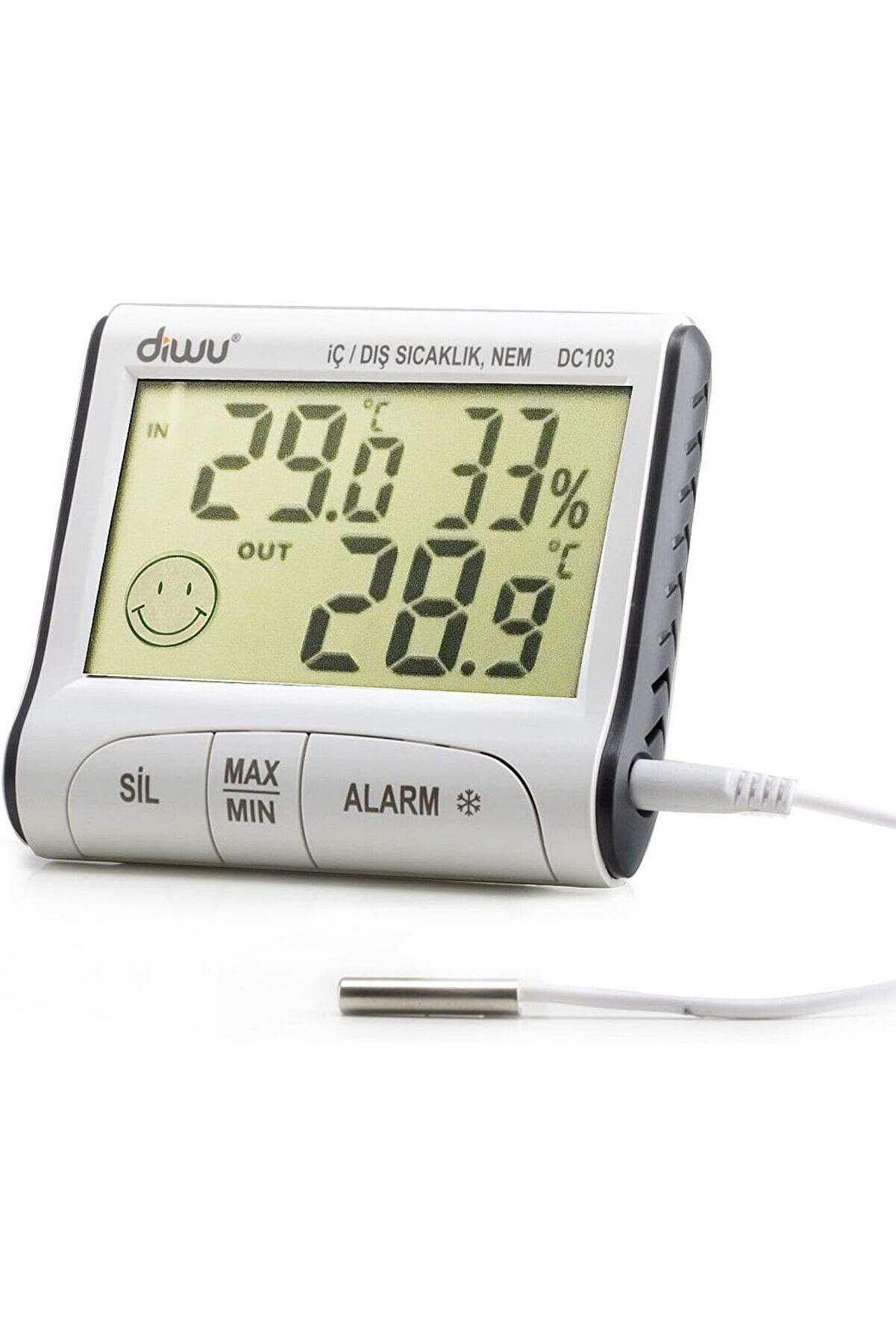 STOREMAX DC103 İç Dış Max-Min Prob Termometre Nem Ölçer 1175713