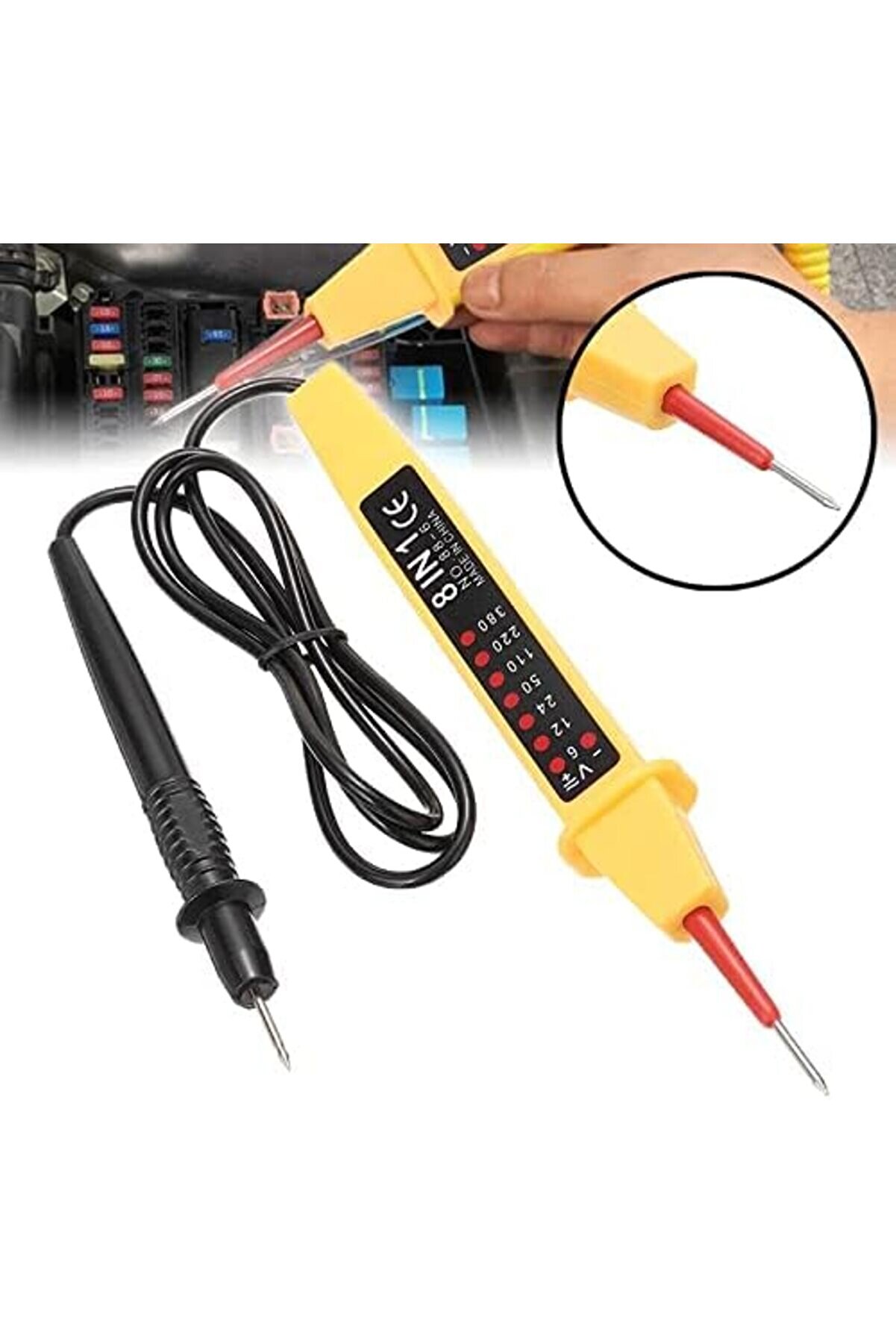 Svngsphereshop 88-6 Kablo Faz Voltaj Dedektörü Kontrol Kalemi̇ 6890-63 Svngsphereshop 917250