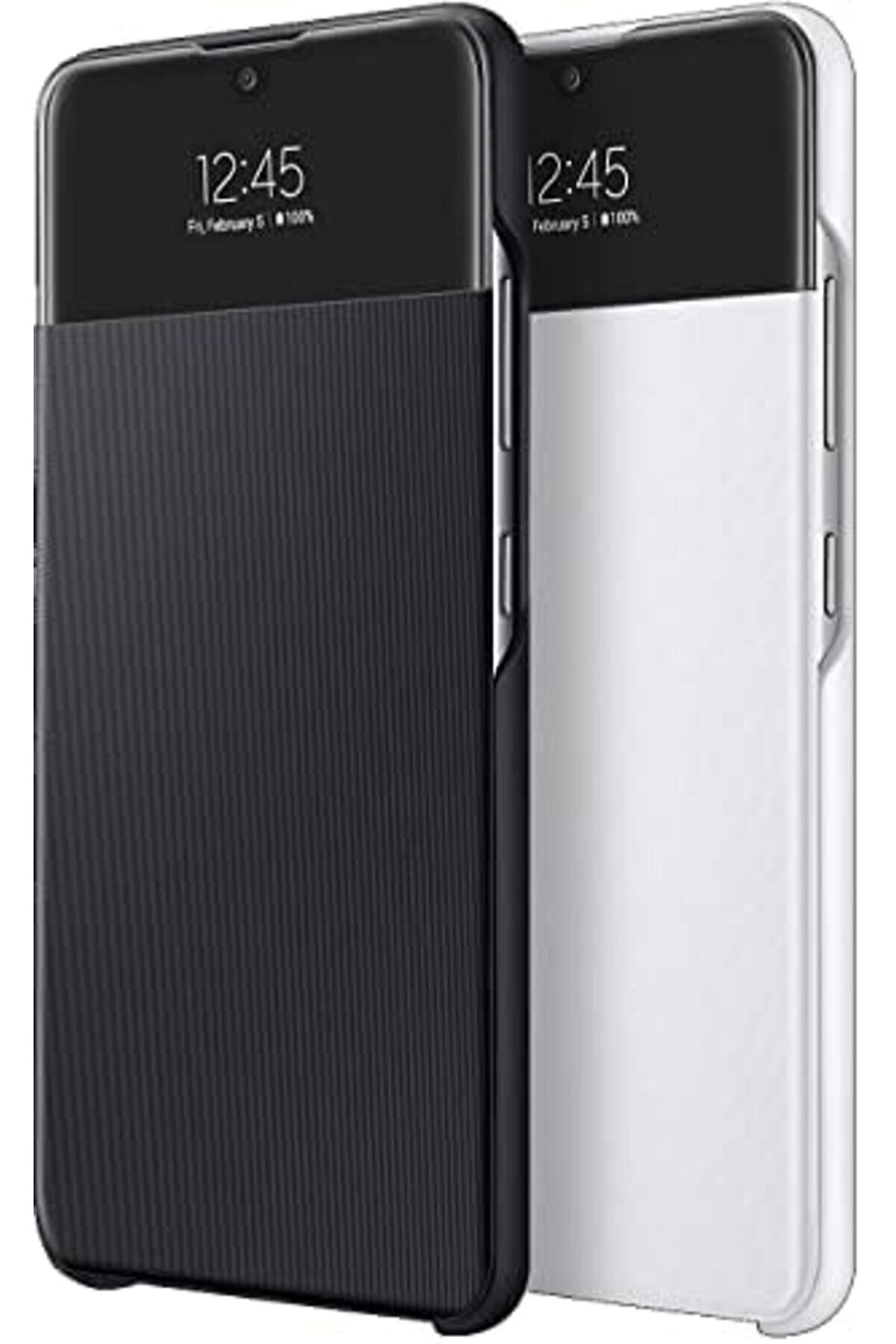 A32 S Vi̇ew Akıllı Kılıf Kapaklı C&uuml;zdan, Beyaz Ef-Ea325P 1014773