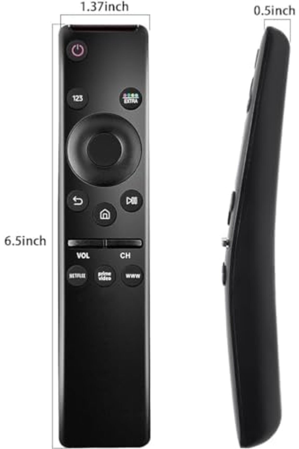 Akıllı Tv Kumandası Smart Tv Netfli̇x Tuşlu Si̇hi̇rli̇ Kumanda 1014773