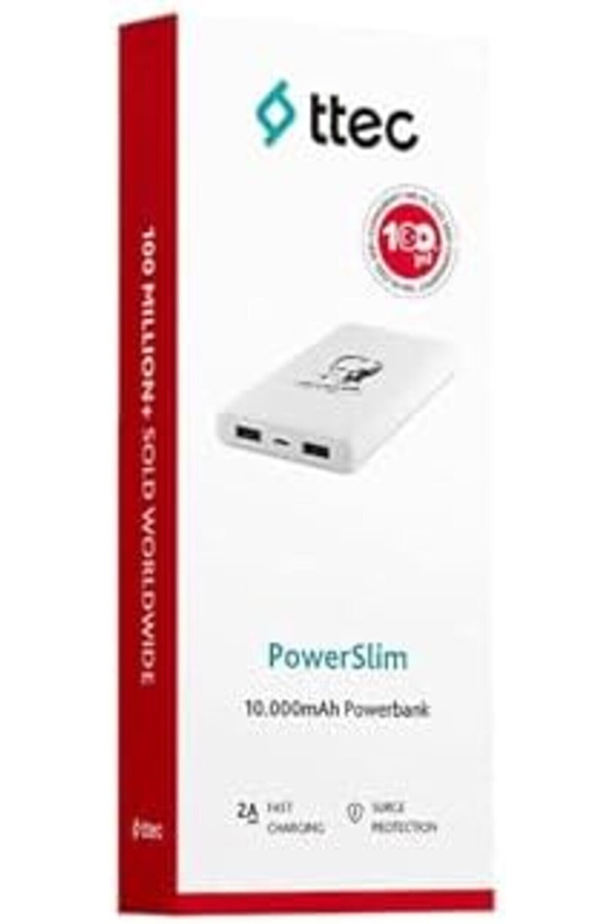 Powersli̇m 10000 Mah Powerbank Atatürk 100.Yıl Özel Seri̇ - 2Bb200A 1175713