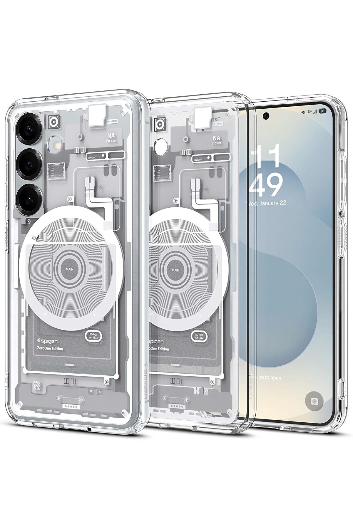 STOREMAX S25 ince Kılıf Ultra Sararma Karşıtı DuraClear™ Hava Kanalı Teknolojisi™ Askeri Sınıf Koruma MagFit