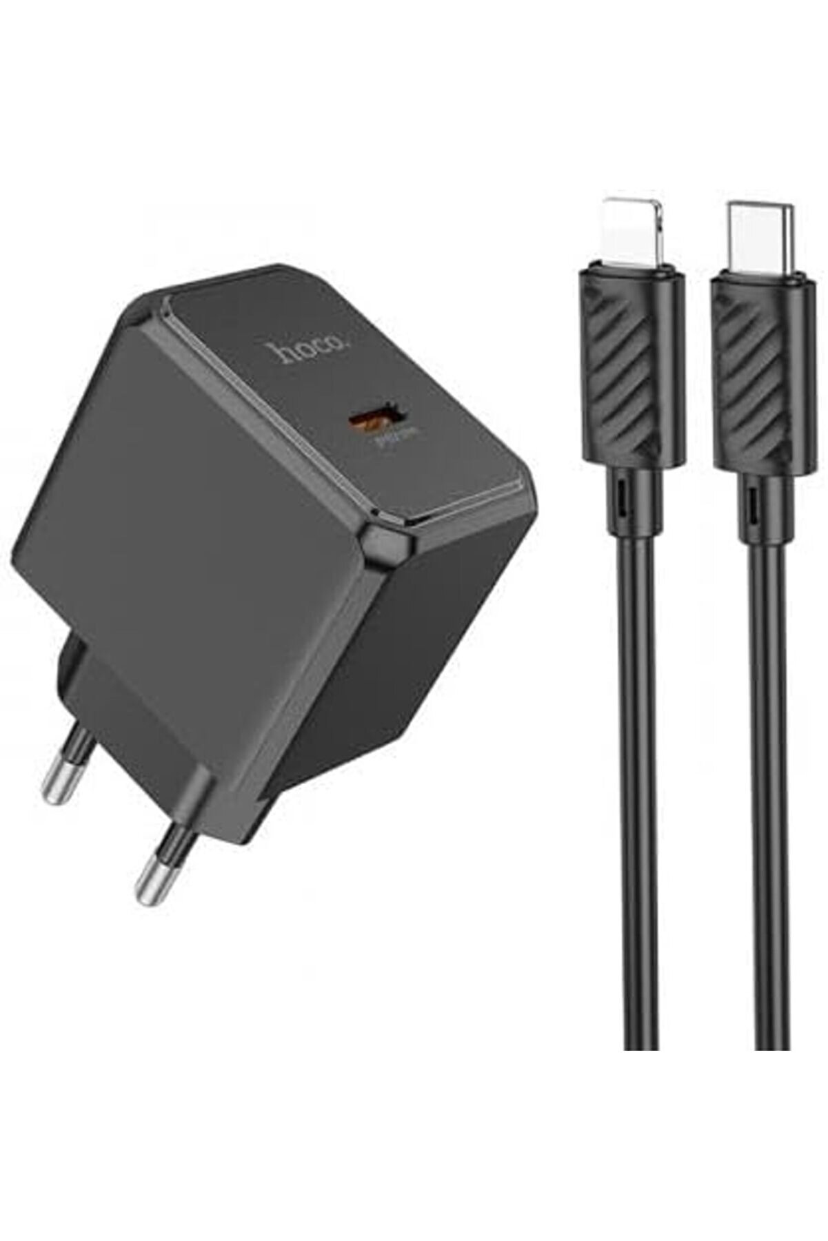 STOREMAX HC Seri Akım Korumalı Turbo 30W Type-C Şarj Başlığı Ve 1Mt Kablo Şarj Seti İphone İle Uyumlu 101477