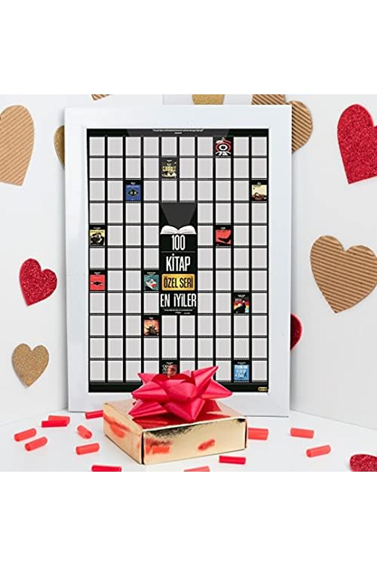 Özel Seri̇ Kazıkazan 100 Ki̇tap Posteri̇ 1014773