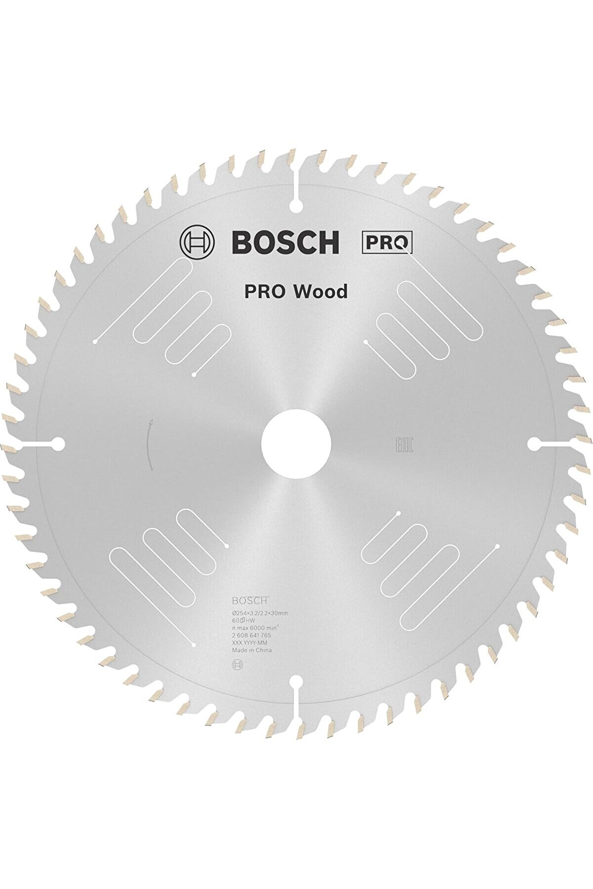 STOREMAX Daire Testere Bıçağı, Gri, 254x30x3.2 mm, 1 Adet 1014773
