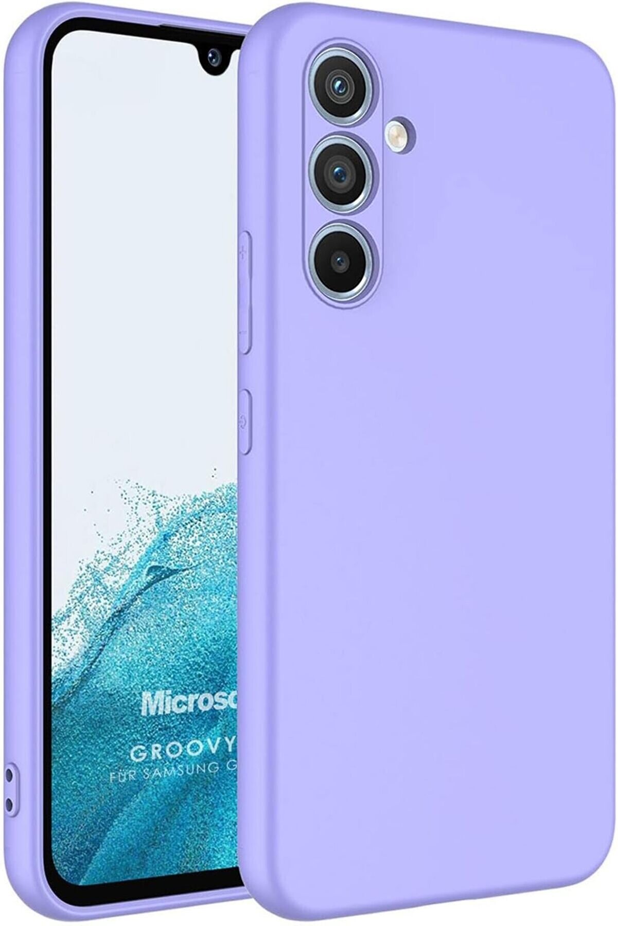 STOREMAX A24 için Kılıf Groovy Soft Lila [ A24 ile Uyumlu Kılıf - Lila] 1014773