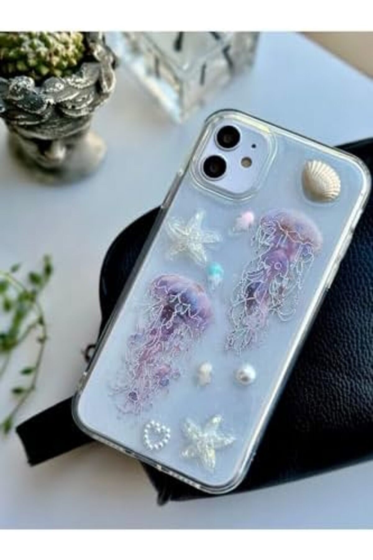 Aksesuar Iphone 11 Uyumlu 3D Oyuncaklı Deni̇zanası Tasarımlı Yumuşak Si̇li̇kon Kılıf - Deni̇zanası 1175