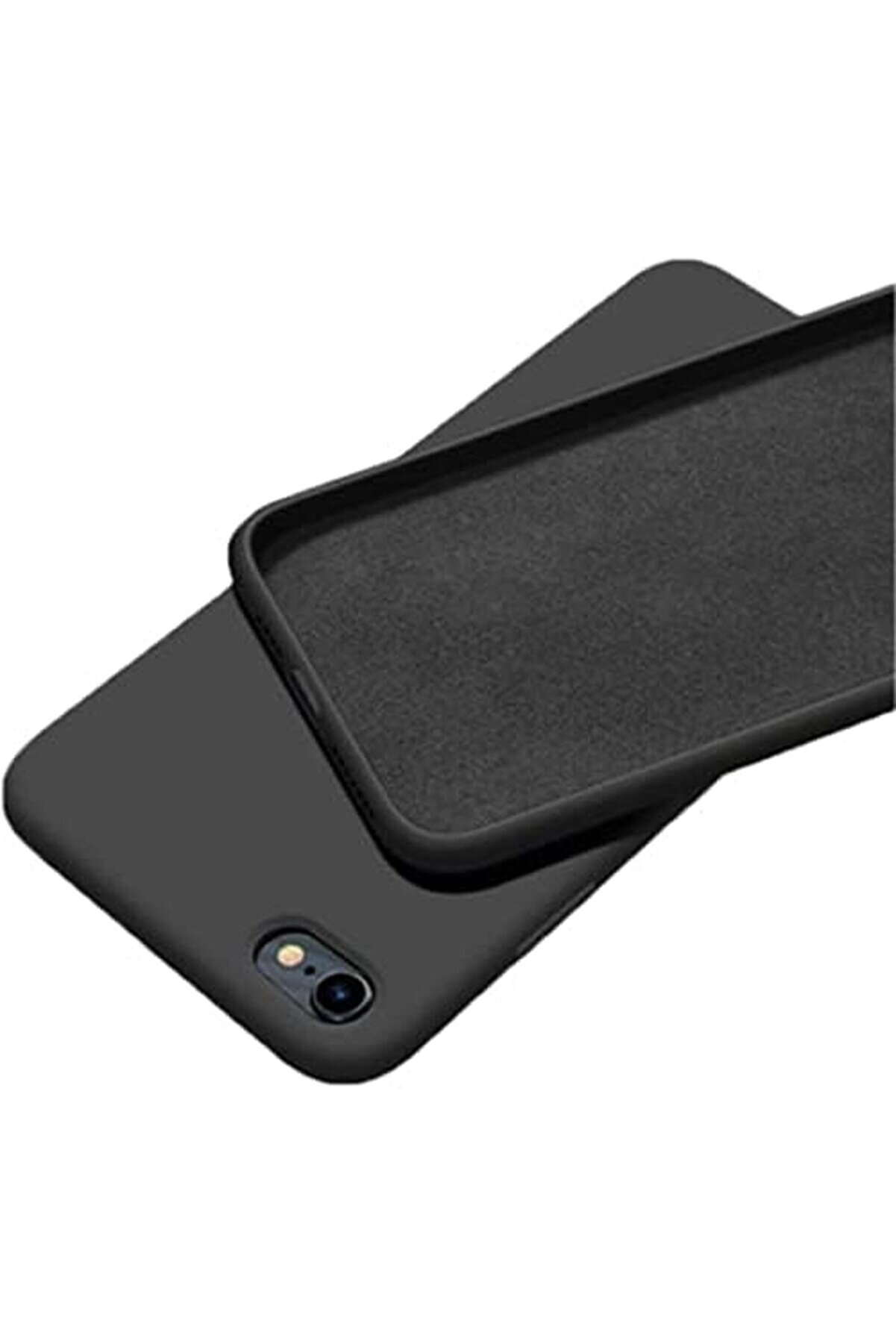 Aksesuar 6 / 6S İle Uyumlu İ&ccedil;i̇ Kadi̇fe Dışı Mat Yapıya Sahi̇p Koruma Sağlayan Lansman Si̇li̇kon Kılıf (S