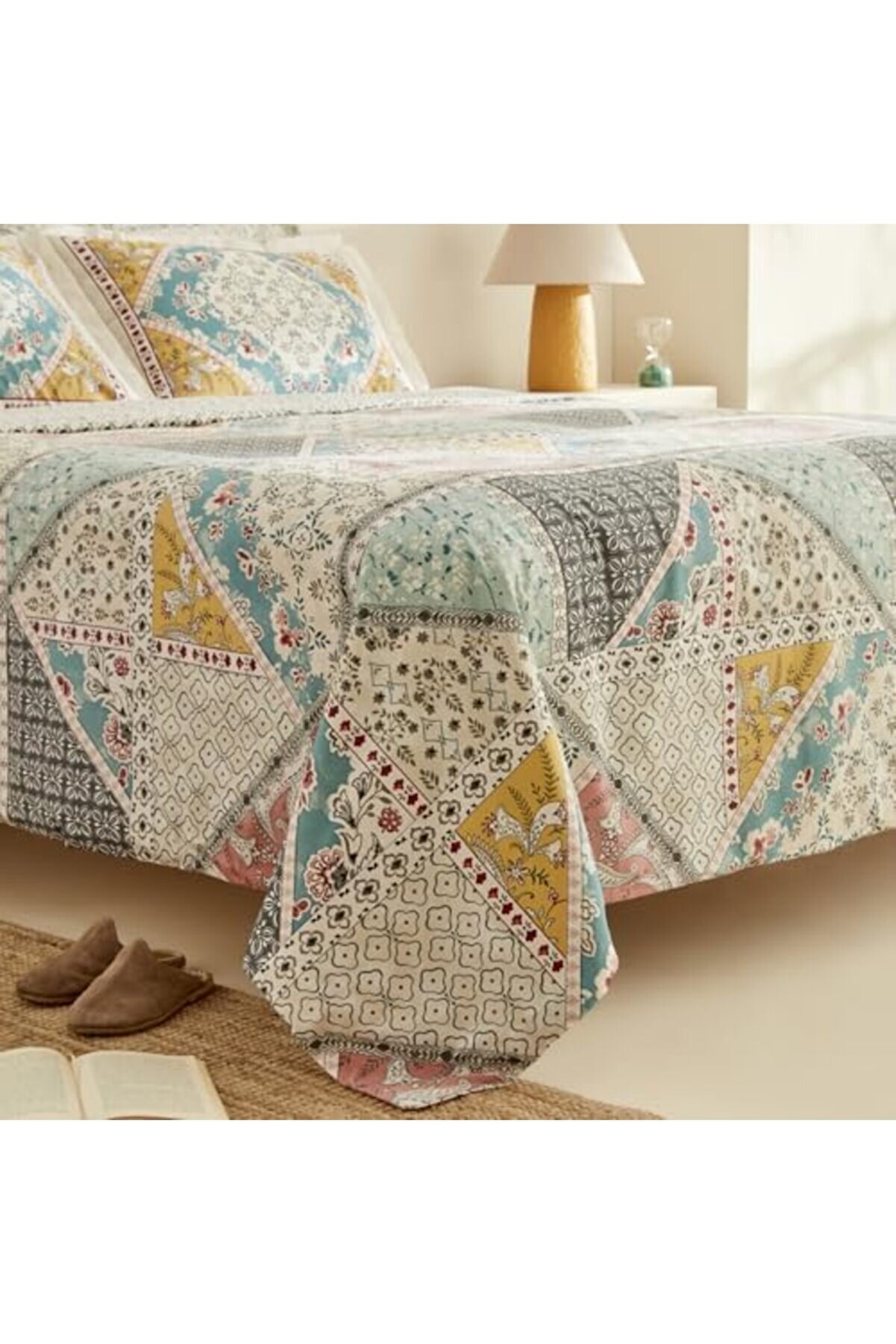 Edella%100 Pamuk Tek Ki̇şi̇li̇k Nevresi̇m Takımı Multi̇color 1014773