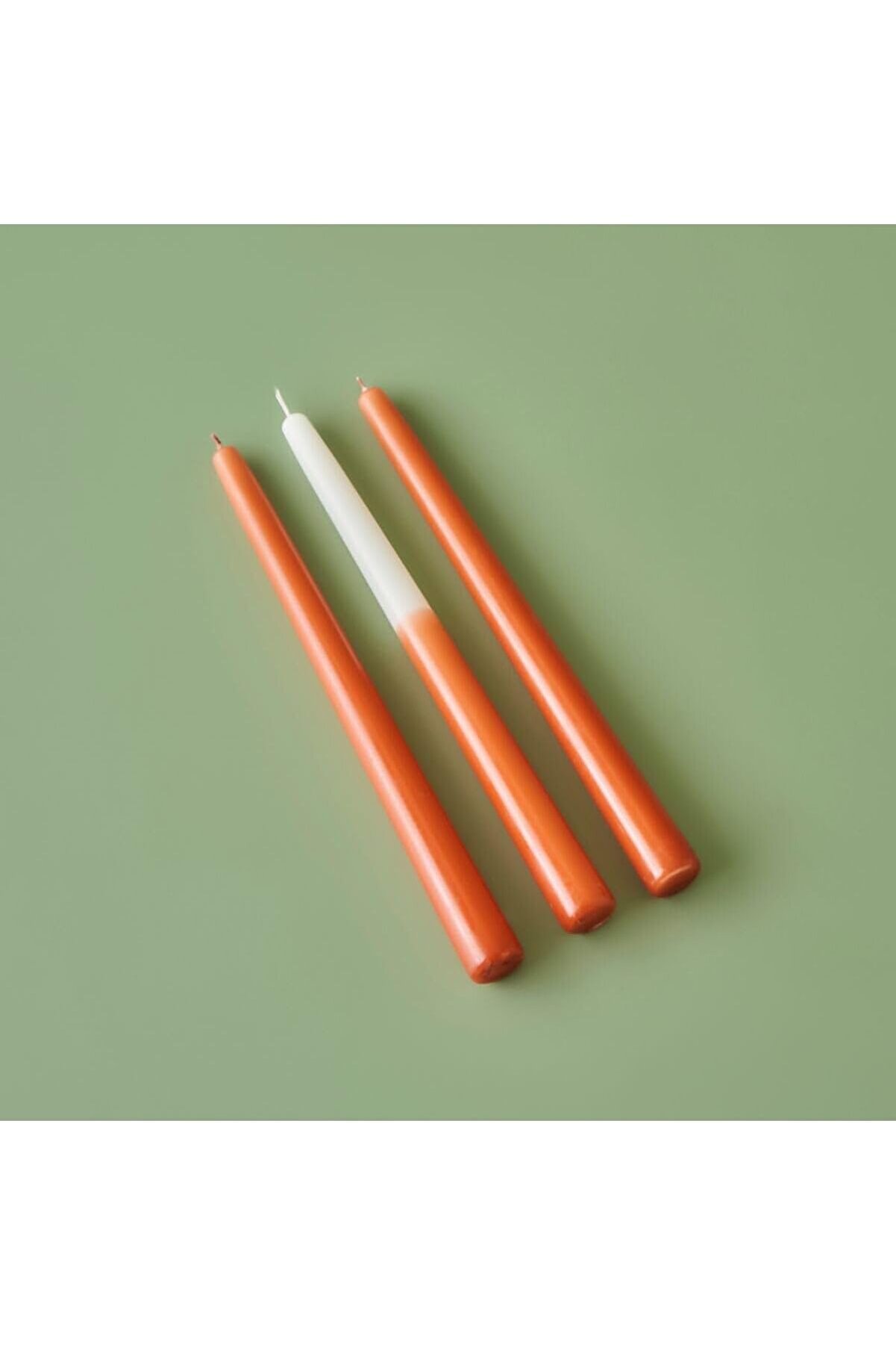 STOREMAX Şamdan 3'Lü Mum Kiremit (25X2 Cm) 1014773