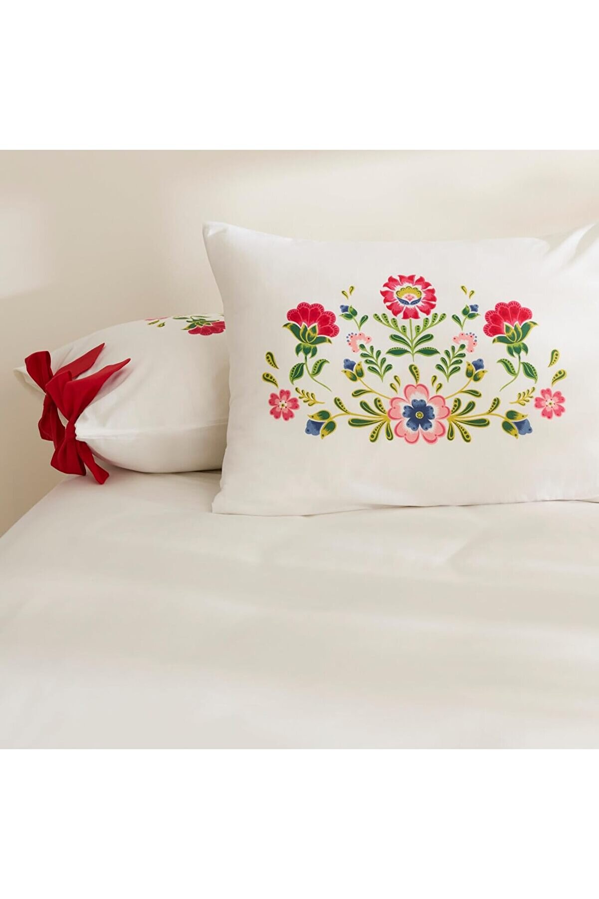 STOREMAX %100 Pamuk 2'li Yastık Kılıfı Pudra 1014773