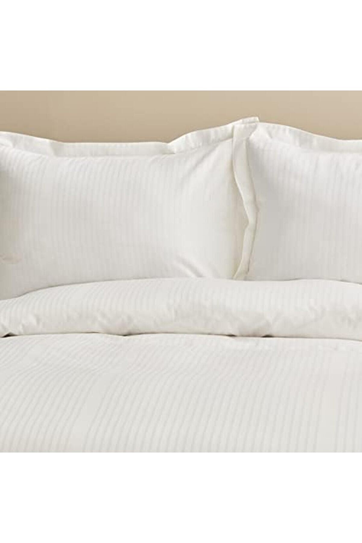 Uni̇q%100 Pamuk Çi̇ft Ki̇şi̇li̇k Nevresi̇m Takımı Beyaz 1014773