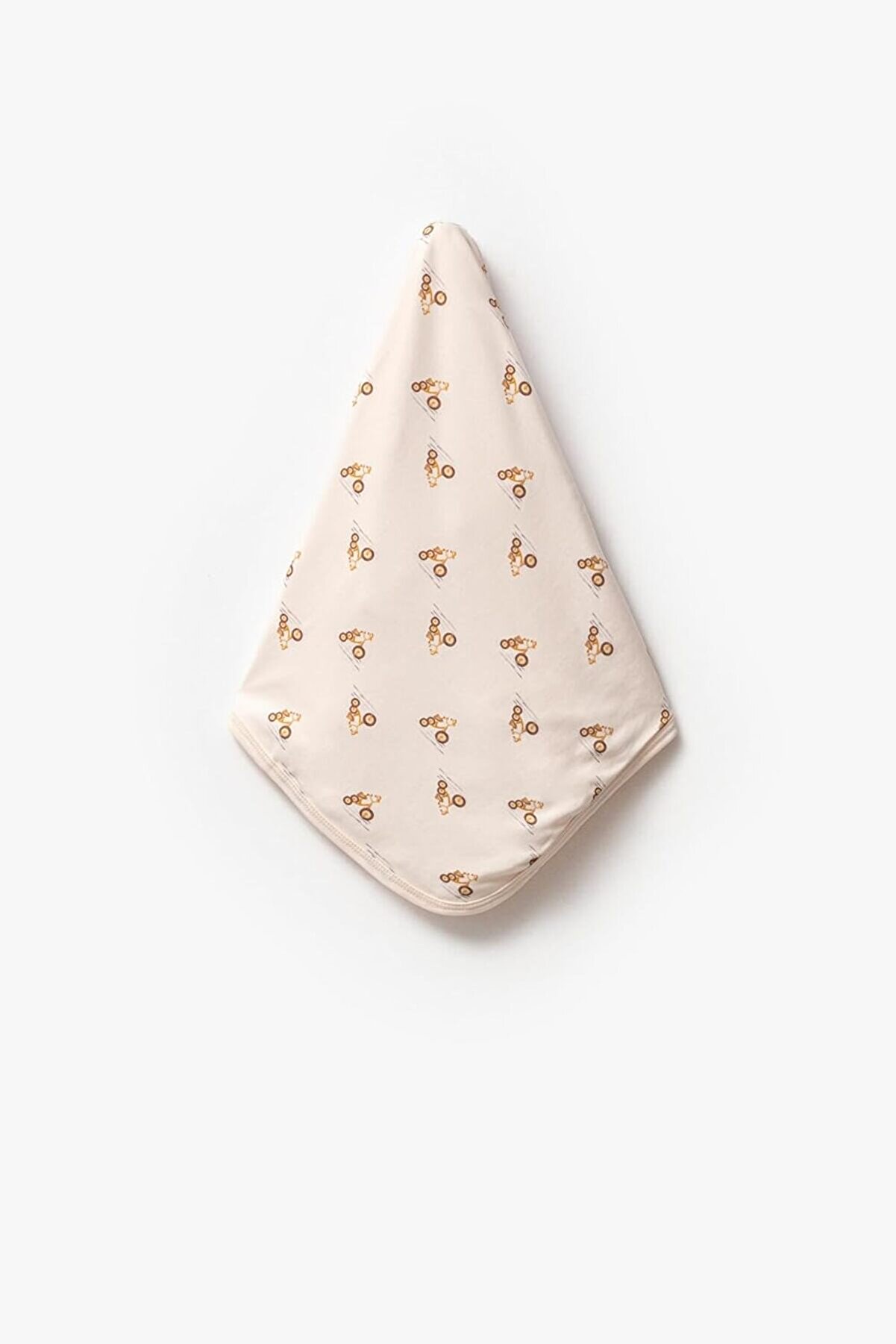 STOREMAX BUBBLES%100 PAMUK BASKILI, ÇİFT KATLI BEBEK BATTANİYESİ (MOTOR) 1014773