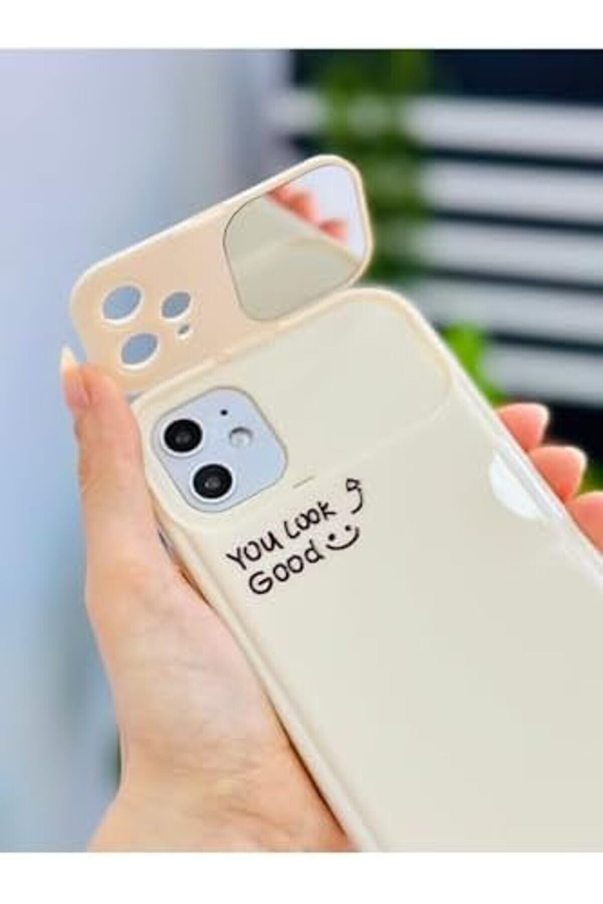 Aksesuar 11 İle Uyumlu Aynalı Tasarım Darbe Önleyi̇ci̇ Si̇li̇kon Kılıf 1014773