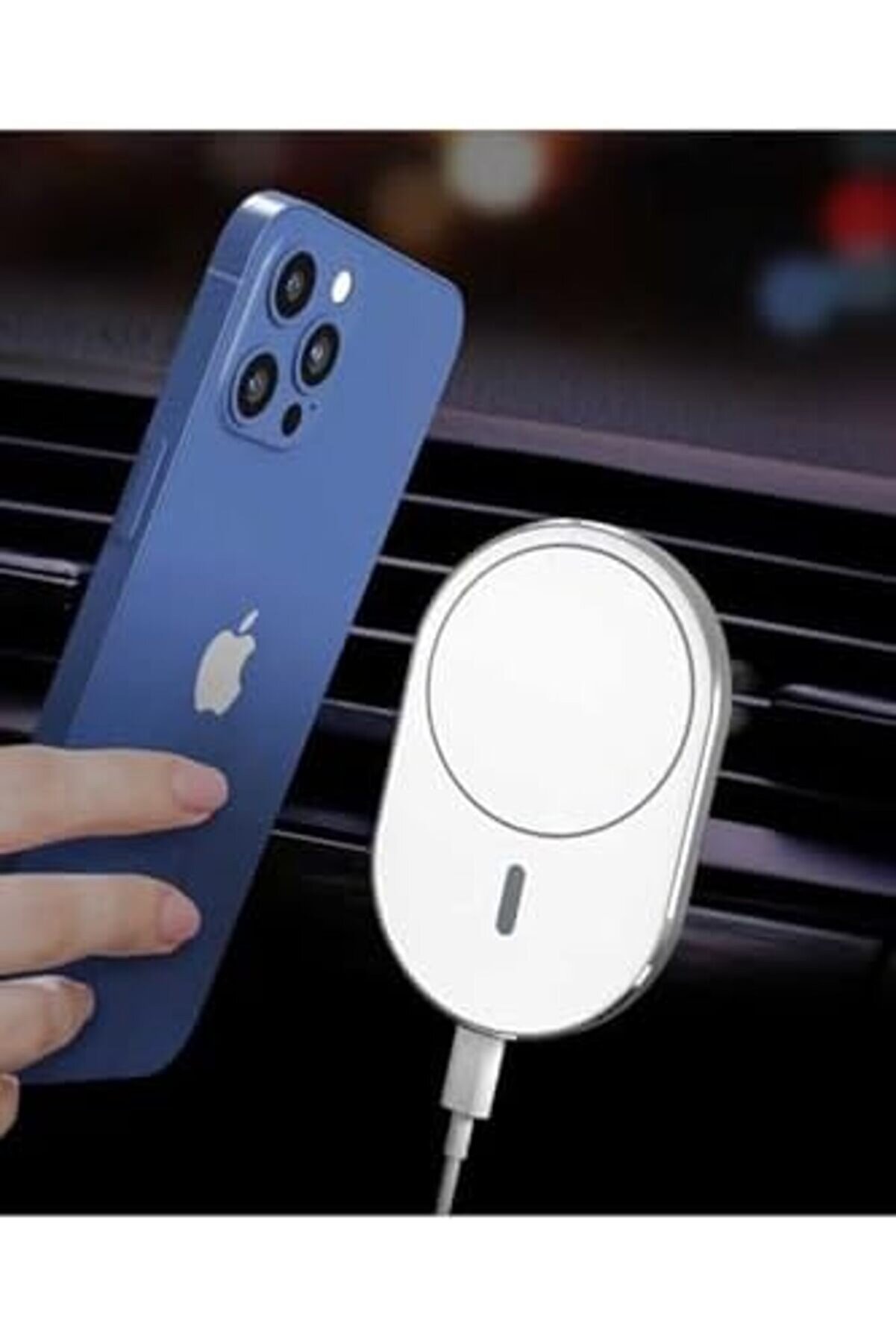 11-12-13-14 Pro/Pro Max Seri̇leri̇ Içi̇n Ile Uyumlu 15W Araç Telefon Tutucu 1014773