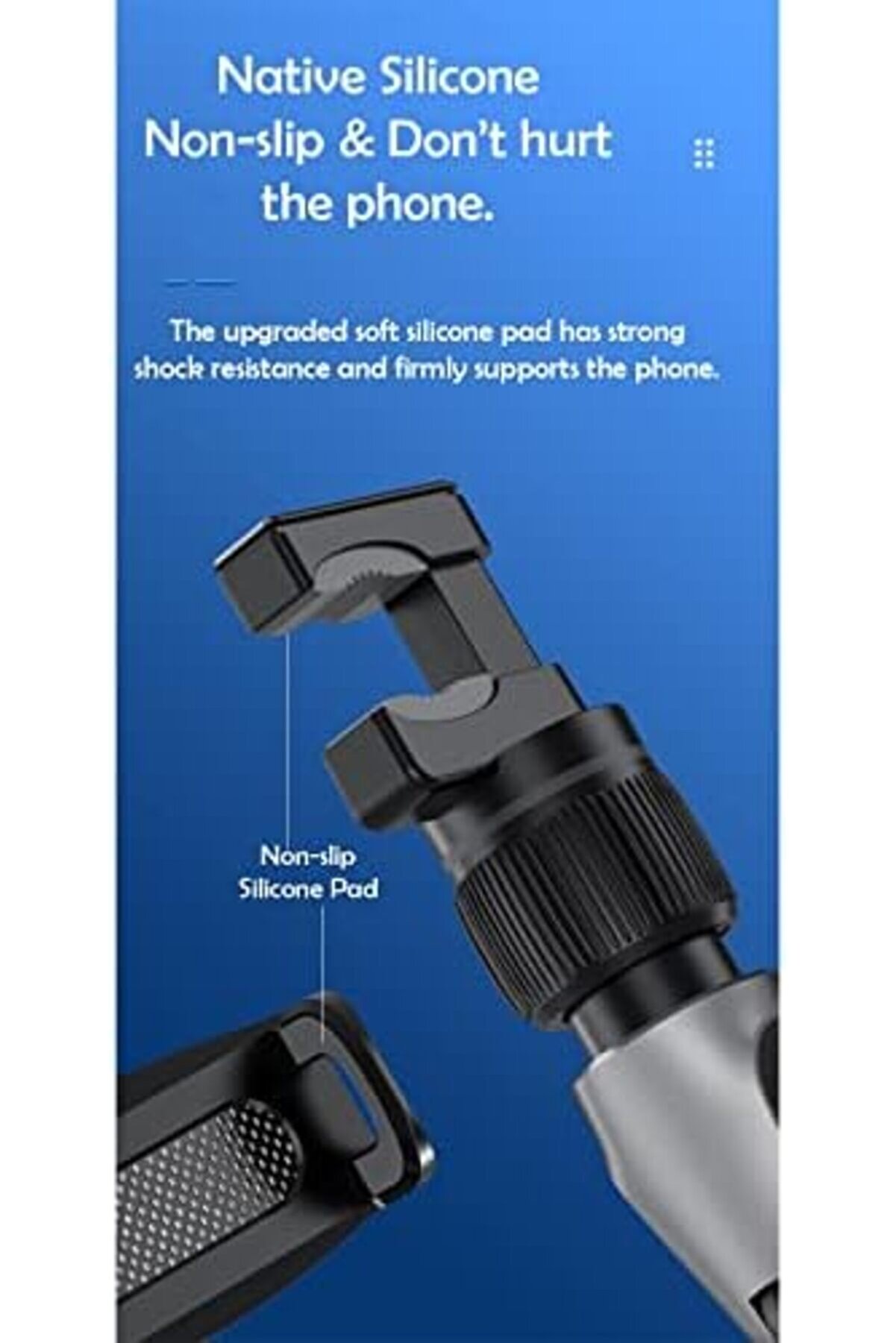 Svngsphereshop Gn-47 Araç İçi̇ Di̇ki̇z Aynası Telefon Tutucu Otomati̇k Sıkıştırma Her Yöne Döner Svngsph