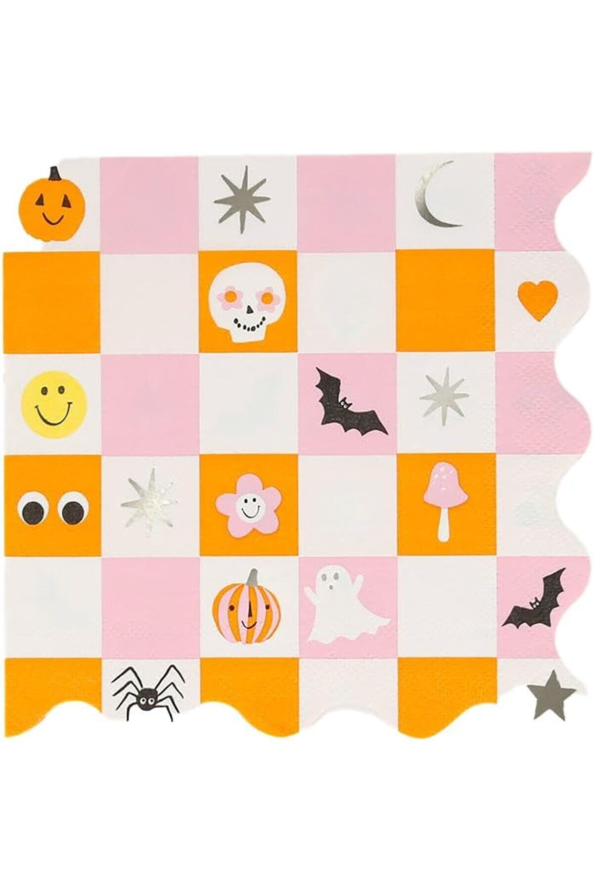 STOREMAX modashine - Groovy Halloween Large - Bayramı Karakterli Peçeteler (L) (16'lı) modascope 1014773