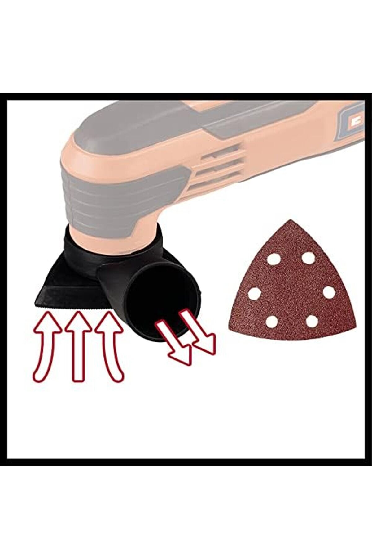 Raspalama Maki̇nesi̇ Tc-Mg 250 Ce (250 W, 22.000 İla 40.000 Rpm Ti̇treşi̇m Hızı, Manyeti̇k Alet, Devi̇r El