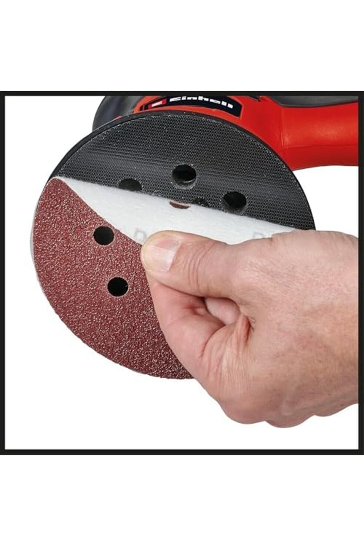 Eksantri̇k Zımpara Tc-Rs 425 E (425 W, 25 Adet Ø 125 Mm Zımpara Di̇ski̇, P60, P80, P120 Zımpara Kağıdı