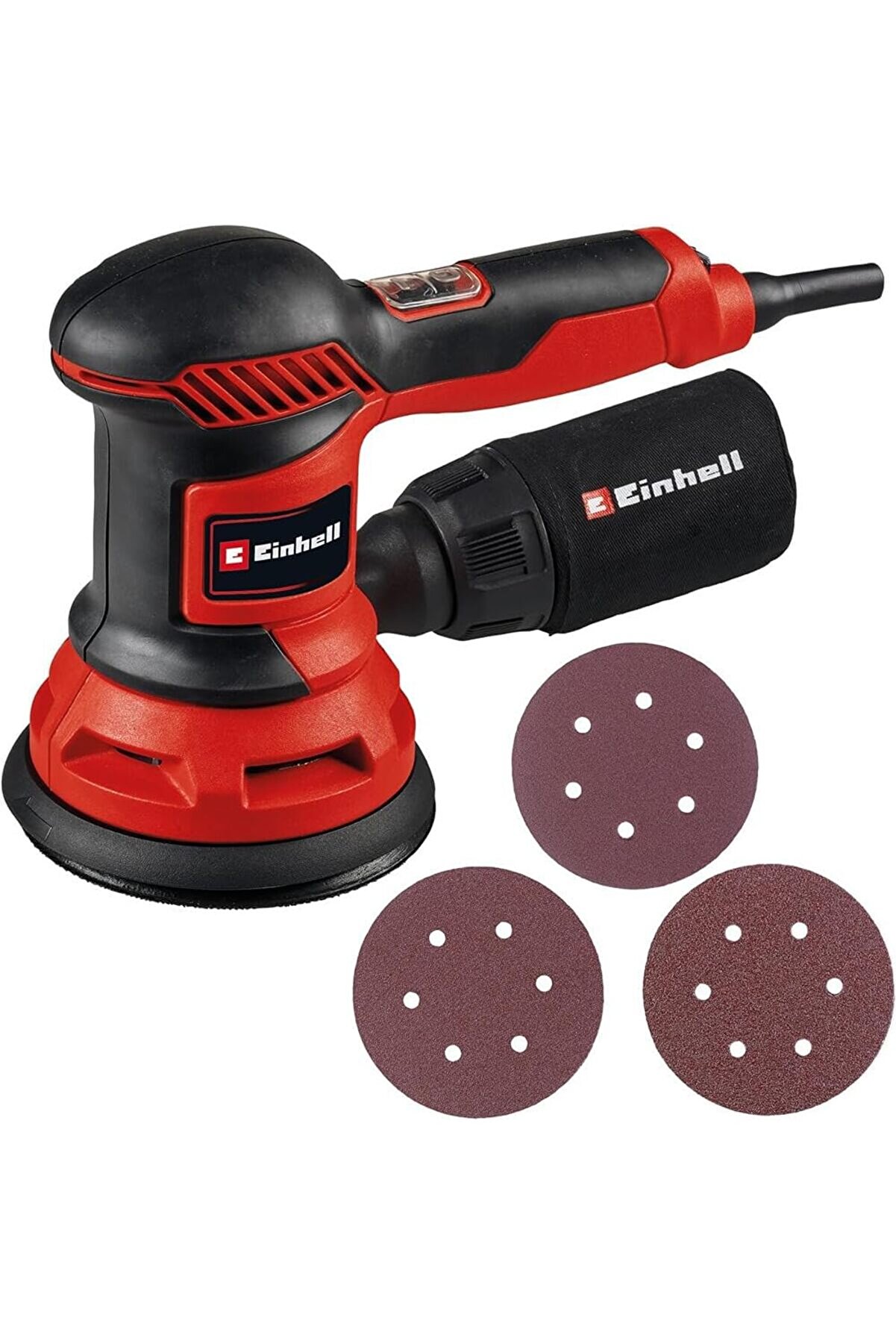 STOREMAX Eksantrik Zımpara TC-RS 425 E (425 W, 25 adet Ø 125 mm zımpara diski, P60, P80, P120 zımpara kağıdı